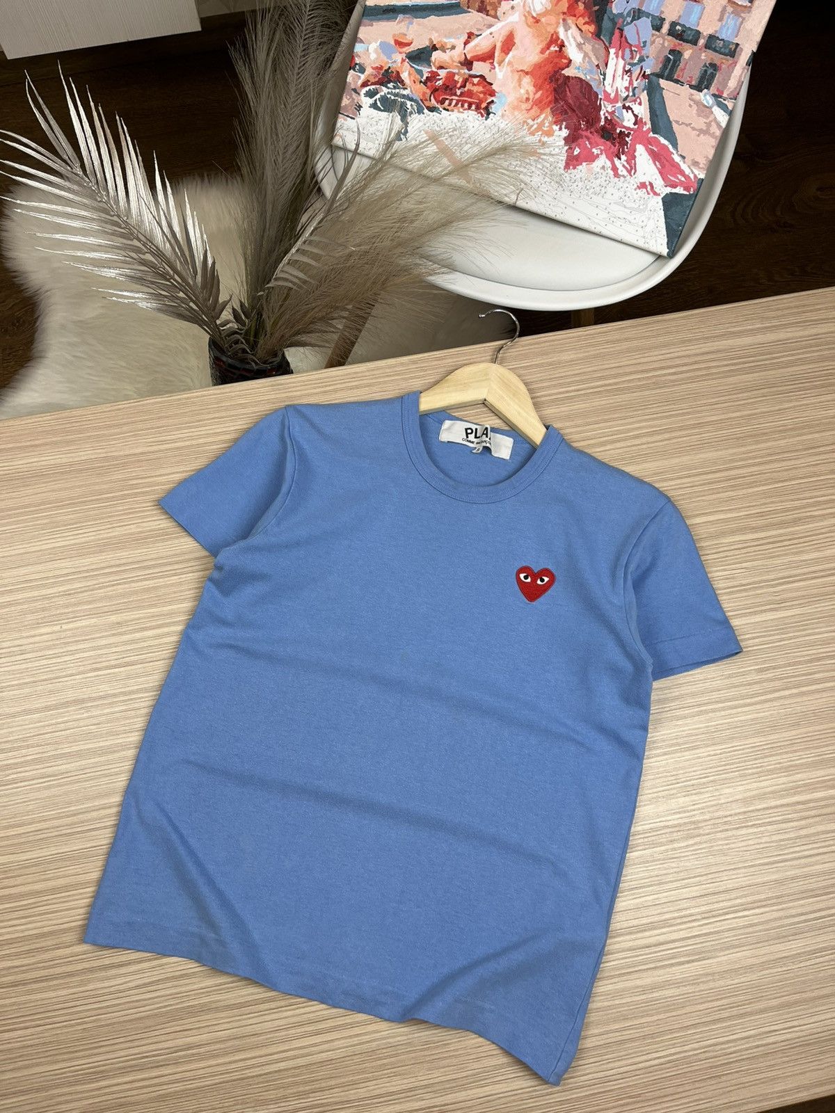 Comme des Garcons PLAY × Vintage Comme Des Garcons Cdg Play Black Heart Shirt Size US S / EU 44-46 / 1 - 1 Thumbnail