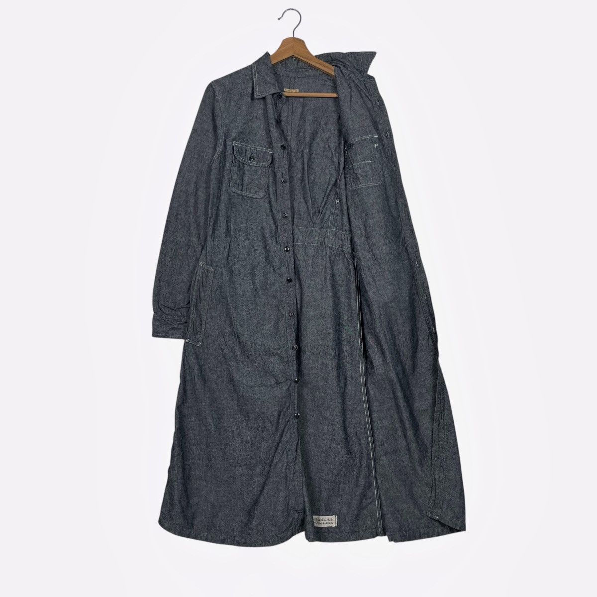 Kapital Kapital Belted Denim Dress Size S / US 4 / IT 40 - 11 Thumbnail
