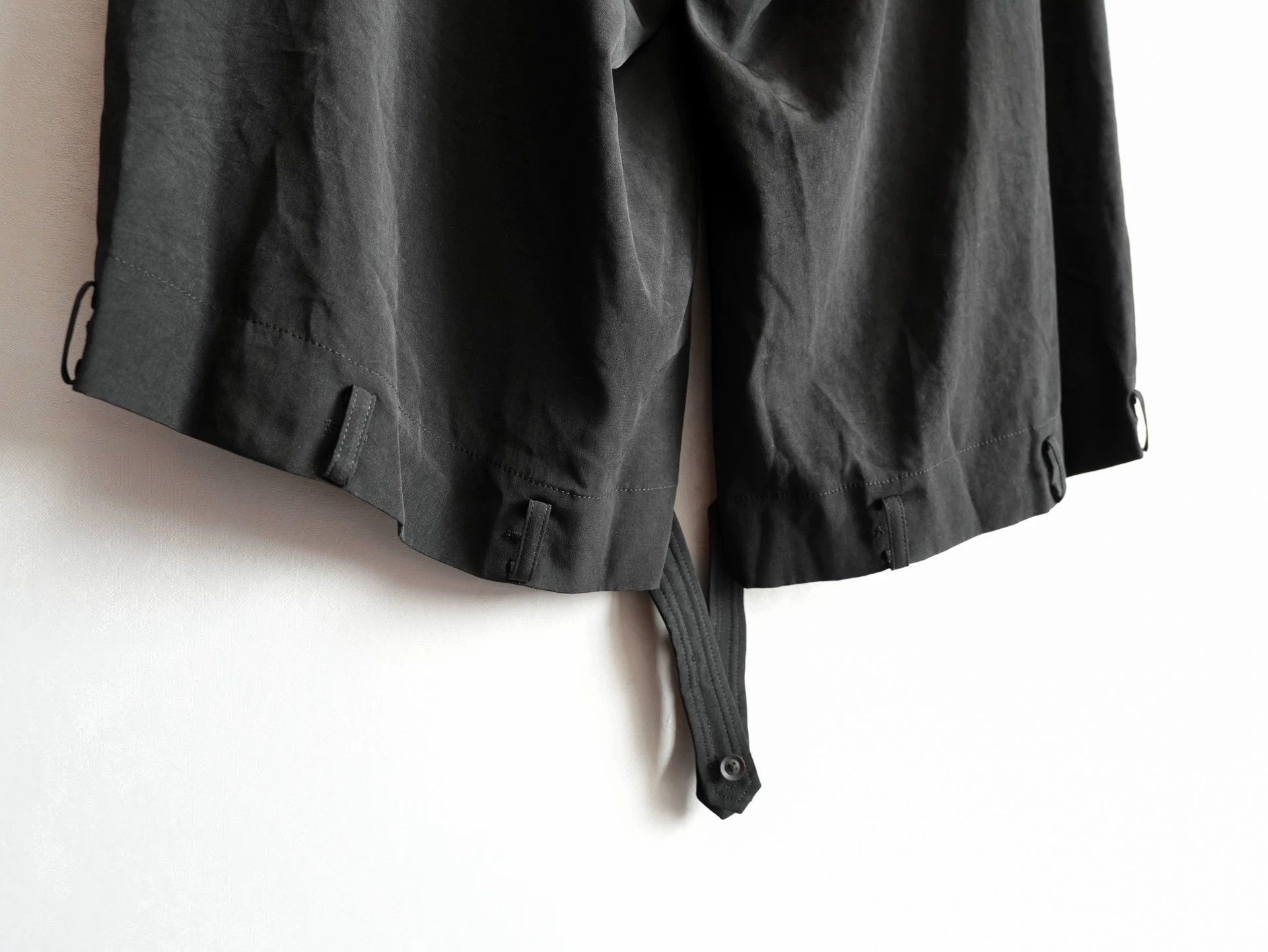 Yohji Yamamoto Yohji Yamamoto 22SS Triacetate Skirt Cuff Buttons Size US 34 / EU 50 - 4 Thumbnail