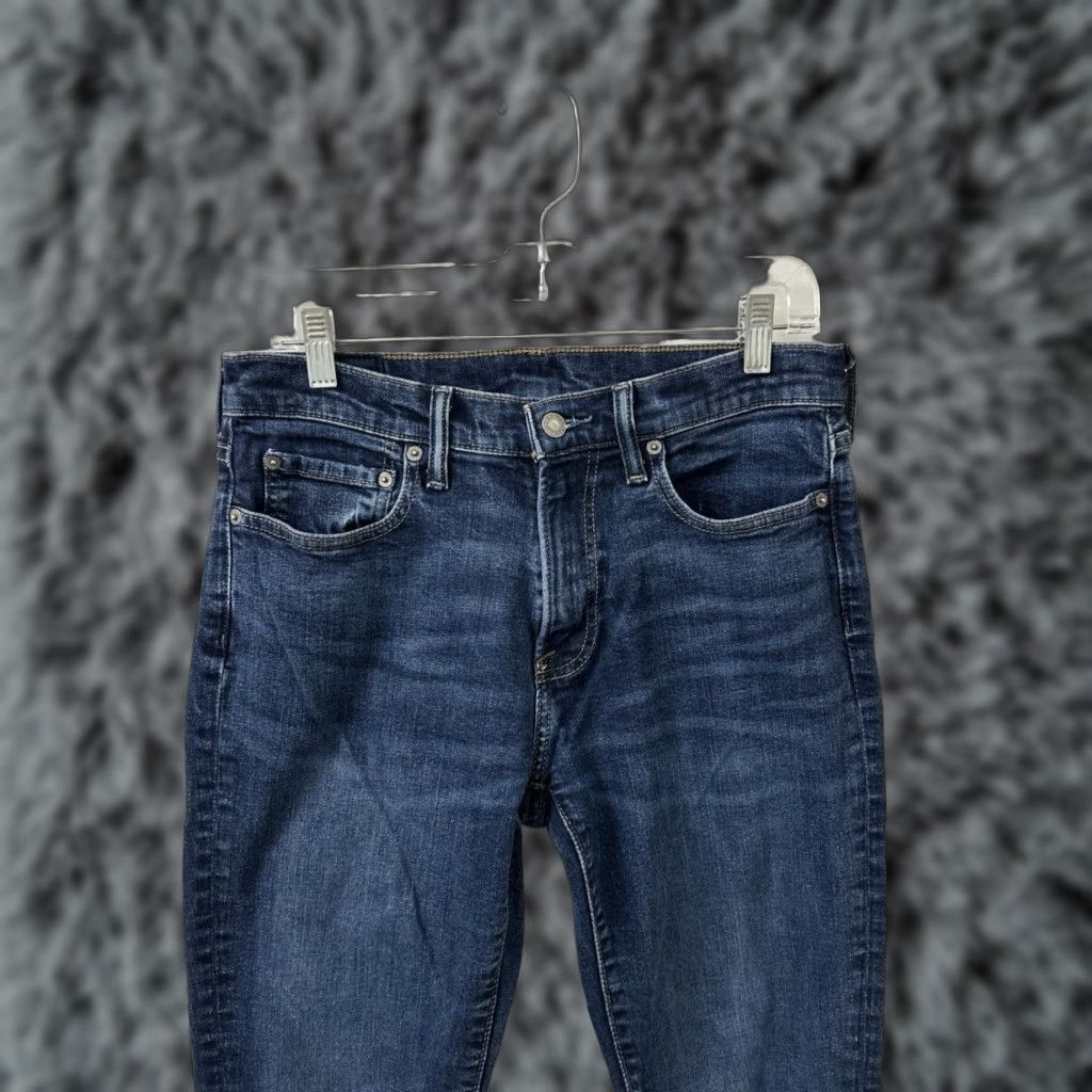 Abercrombie & Fitch Abercrombie & Fitch Jeans Mens 31x30 Dark Wash Straight Stretch Denim Size US 31 - 1 Thumbnail