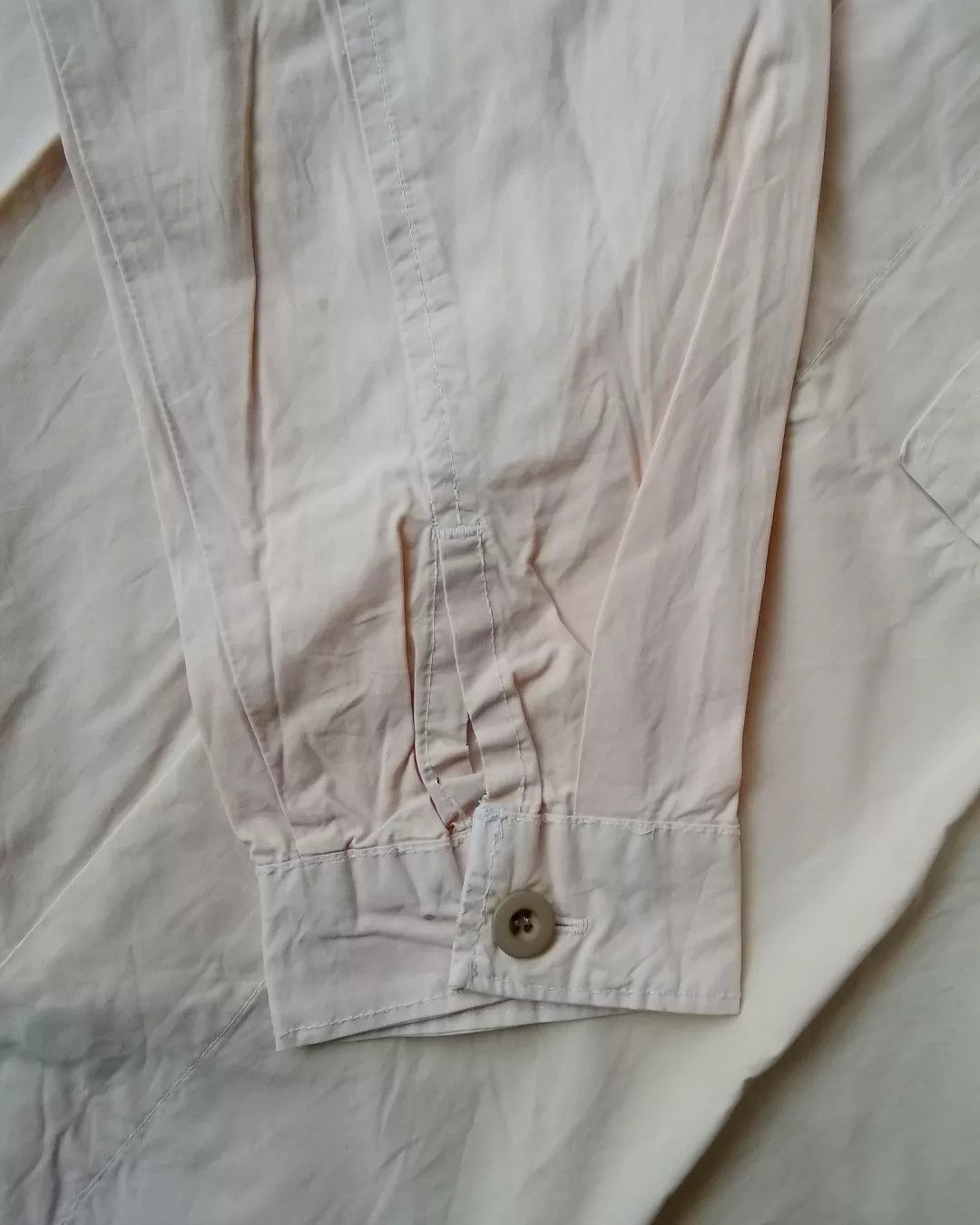 Japanese Brand × Vintage RNA Inc. Beige Basic Casual Shirt Size US M / EU 48-50 / 2 - 4 Thumbnail
