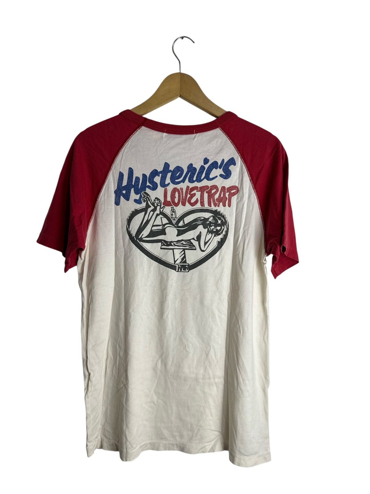 Hysteric Glamour 2000s Rare Vintage Hysteric Glamour LOVETRAP T-shirt Size US S / EU 44-46 / 1 - 1 Thumbnail