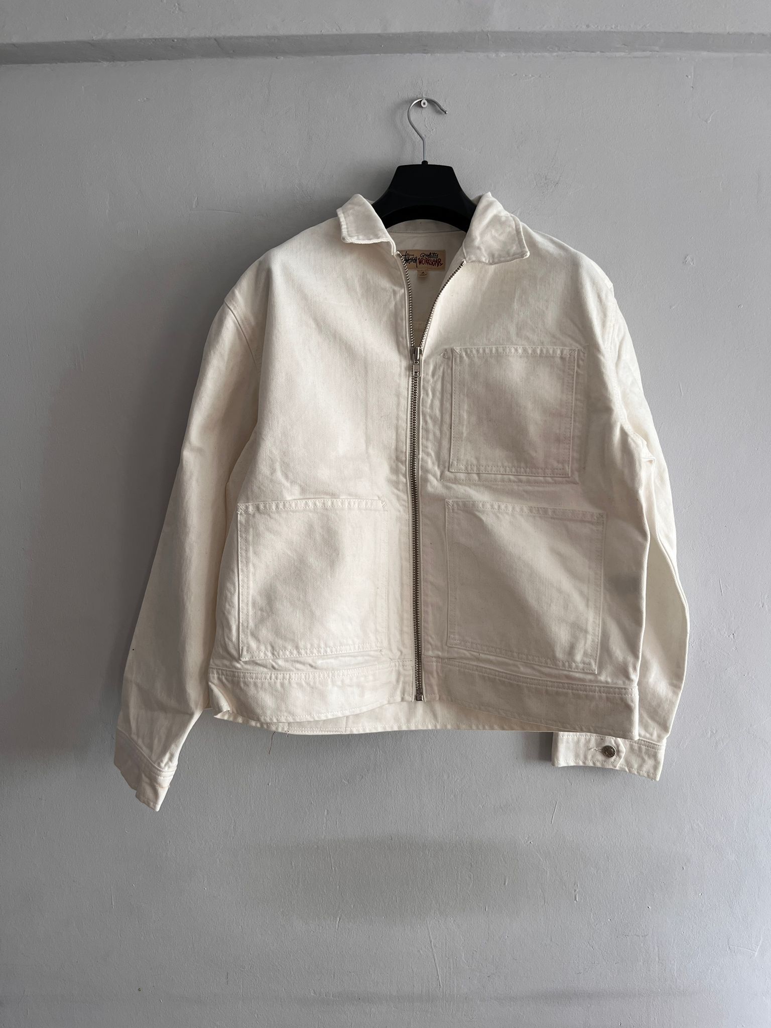 Stussy Overdyed Zip Work Jacket Size US M / EU 48-50 / 2 - 9 Thumbnail