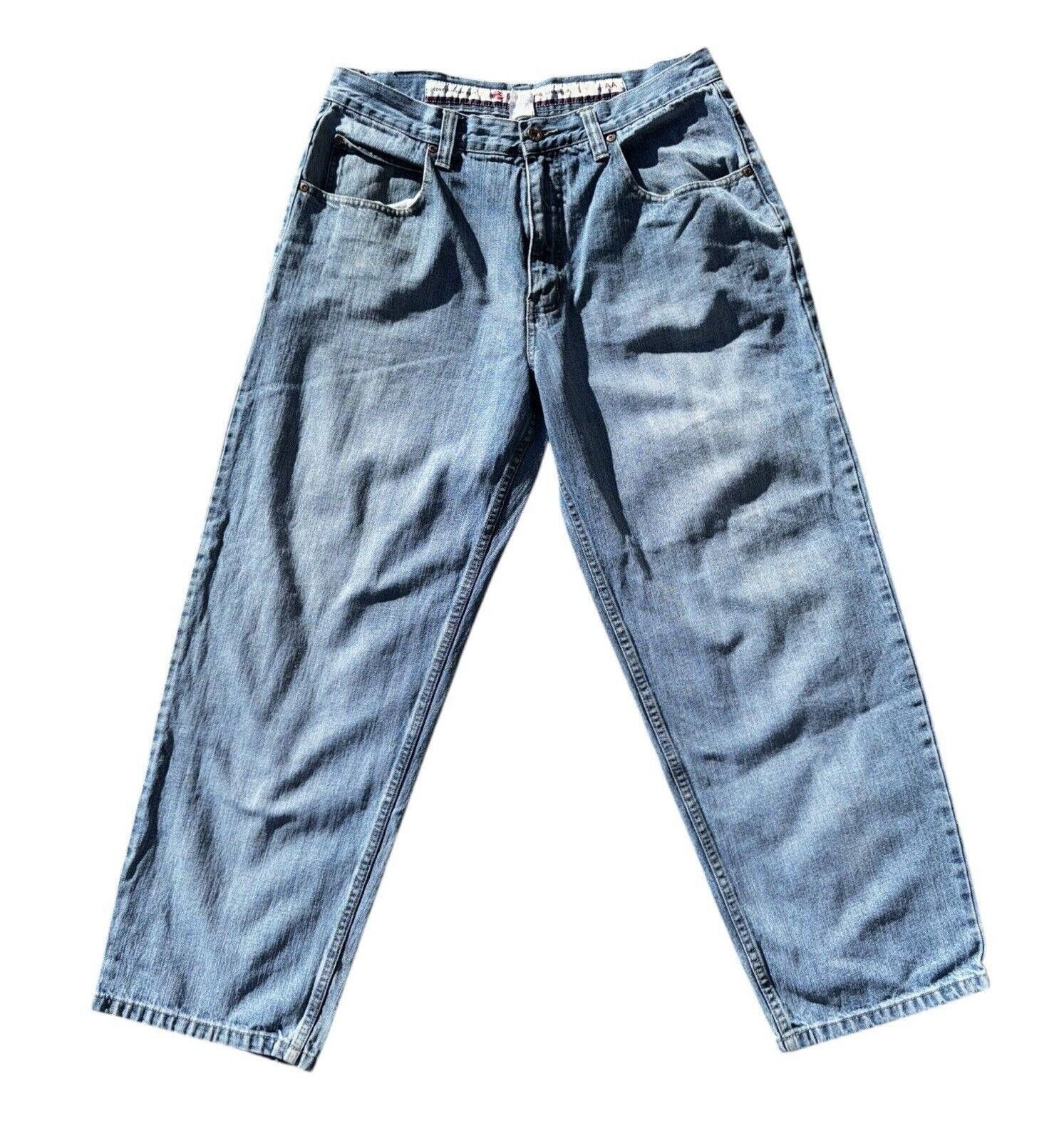 Pepe Jeans Vintage Pepe Jeans Y2K Baggy Skater Wide Leg Jeans 36x30 Size US 36 / EU 52 - 1 Thumbnail