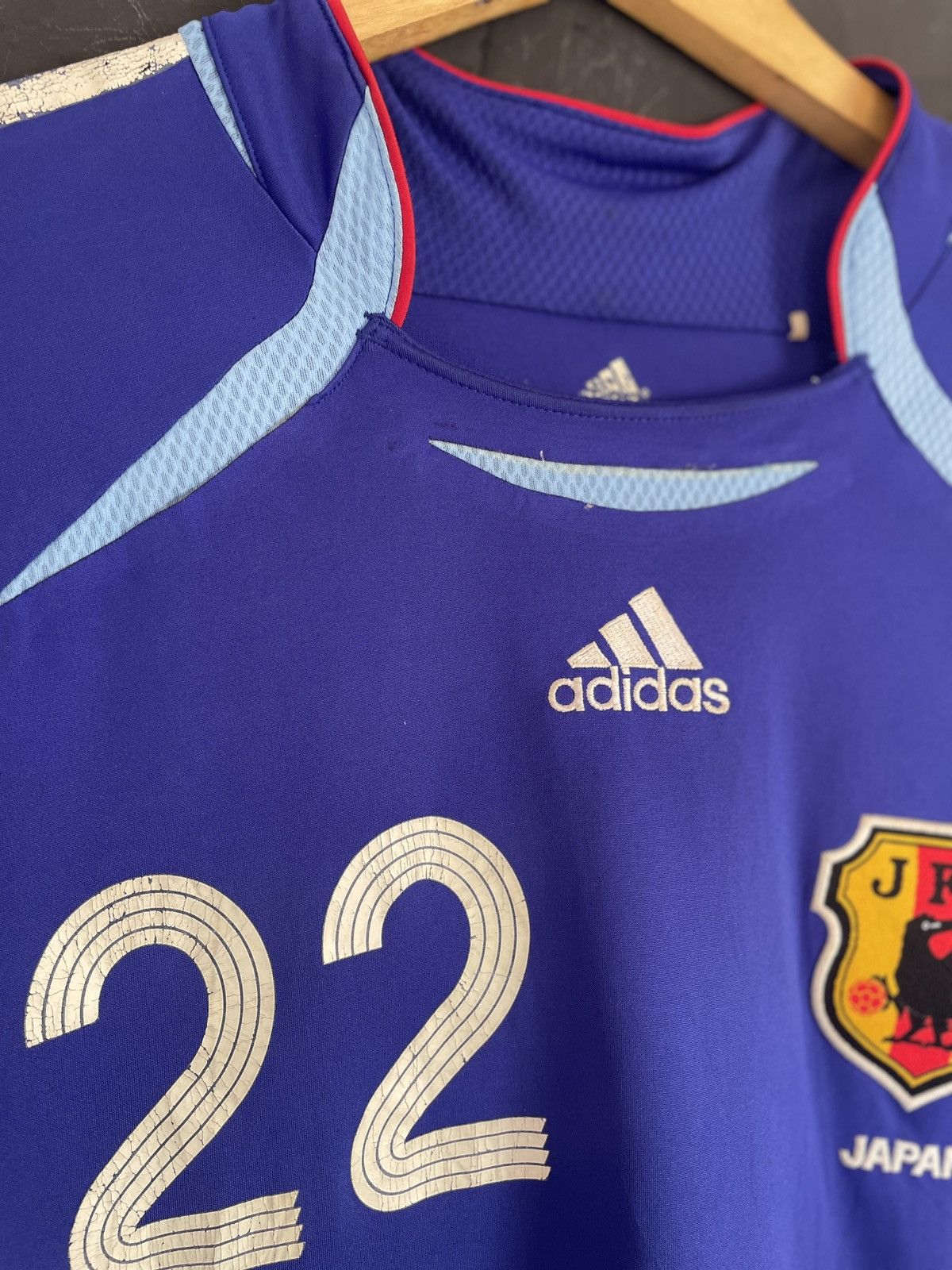 Adidas Vintage Adidas Player issued JFA National Team Size US L / EU 52-54 / 3 - 4 Thumbnail