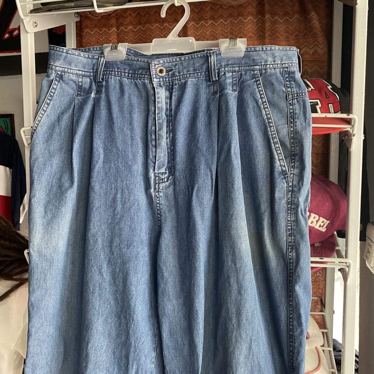 Versace Vintage Medusa logo Versace Classic V2 baggy jeans Size US 34 / EU 50 - 9 Thumbnail