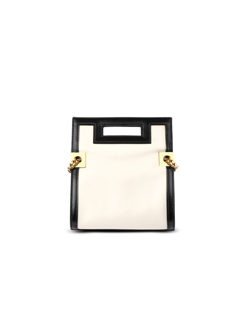 Balmain o1s1wg111225 Size:OS/1945 Heritage Shoulder Bag in Black Size ONE SIZE - 3 Thumbnail
