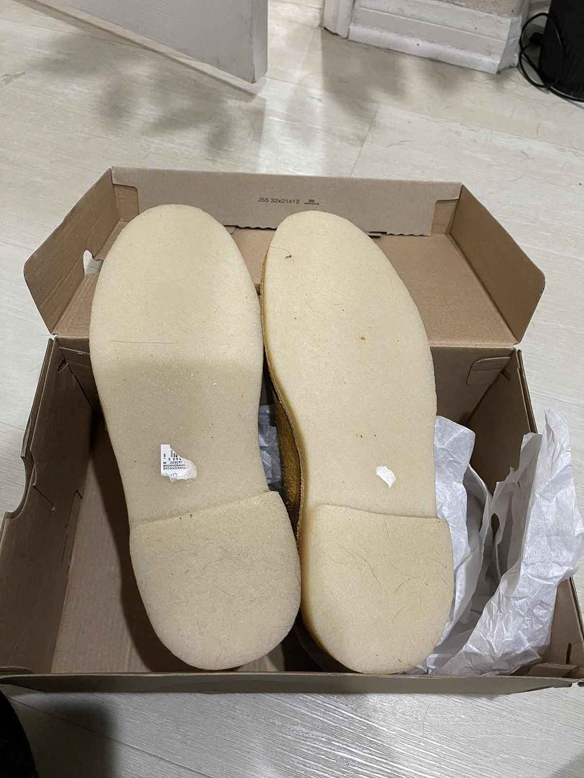 Clarks Clarks desert boot brown orange, size 8 Size US 8 / EU 41 - 2 Thumbnail