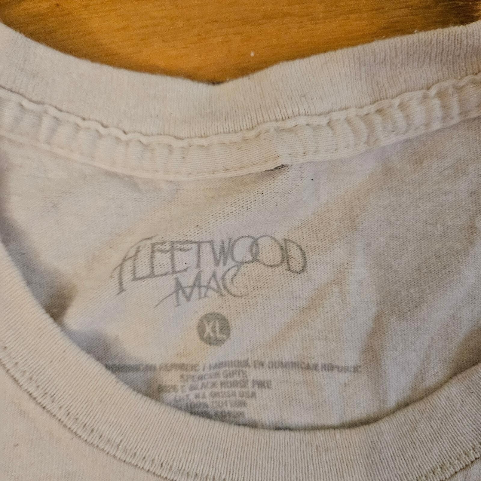 Designer Vintage Fleetwood Mac Rumours Rock Graphic T-Shirt White XL Size XL / US 12-14 / IT 48-50 - 3 Thumbnail