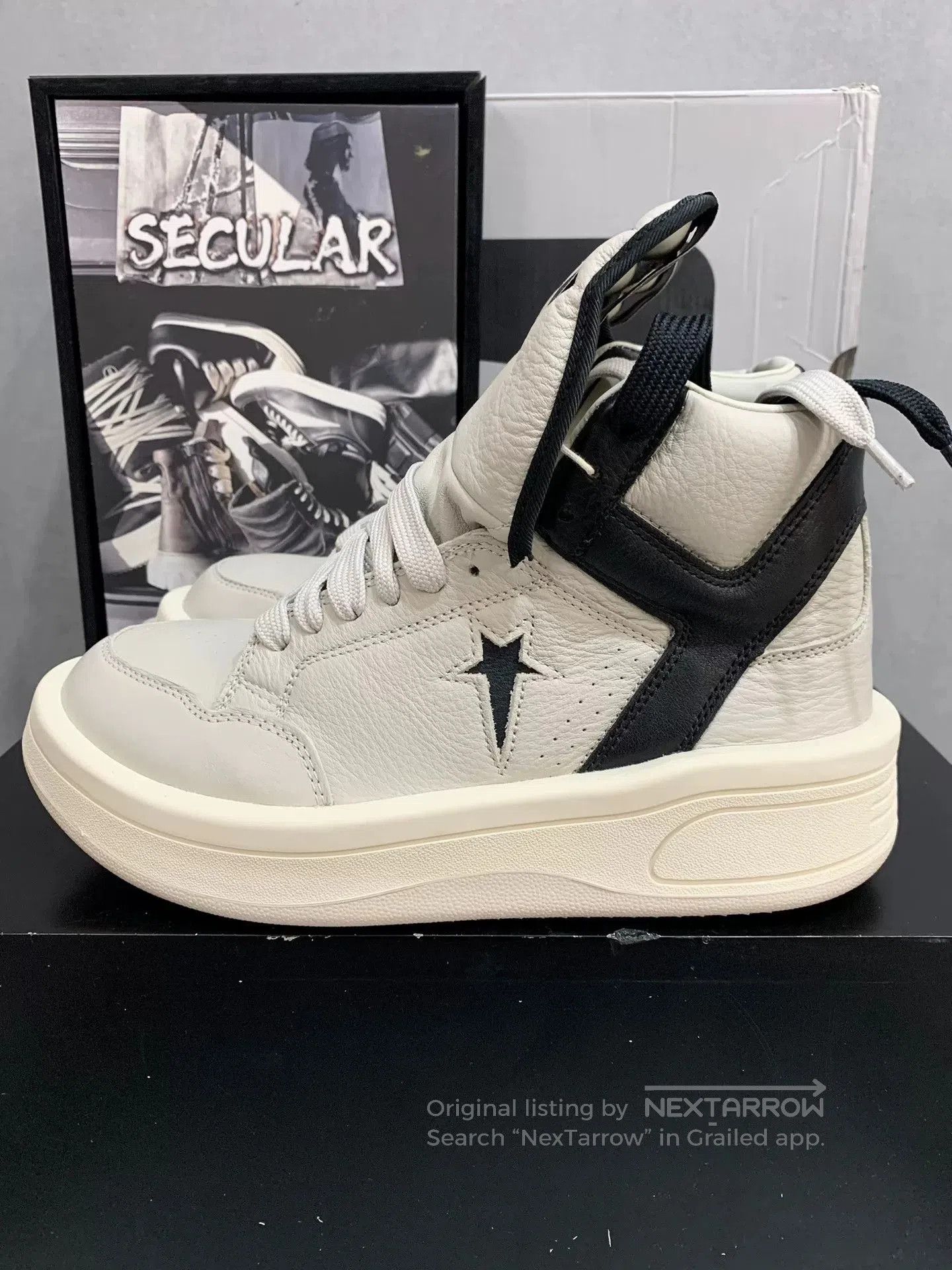 Rick Owens Rick Owens x Converse Tupbowpn. Size US 5 / EU 37 - 2 Thumbnail