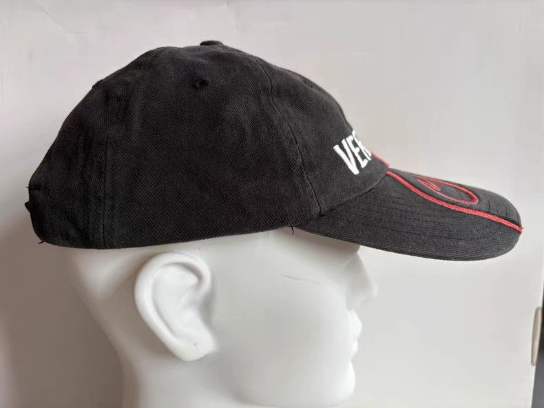 Vetements Vetements Flame Embroidery Logo Cap - dmc Size ONE SIZE - 2 Thumbnail