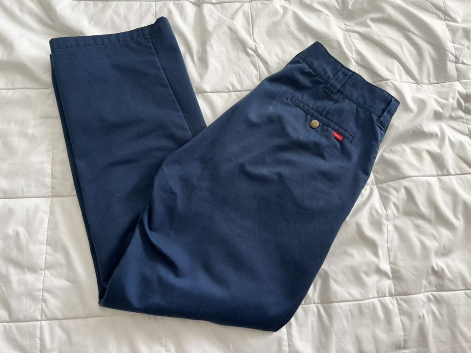 Supreme Supreme Work Pants Navy | Grailed