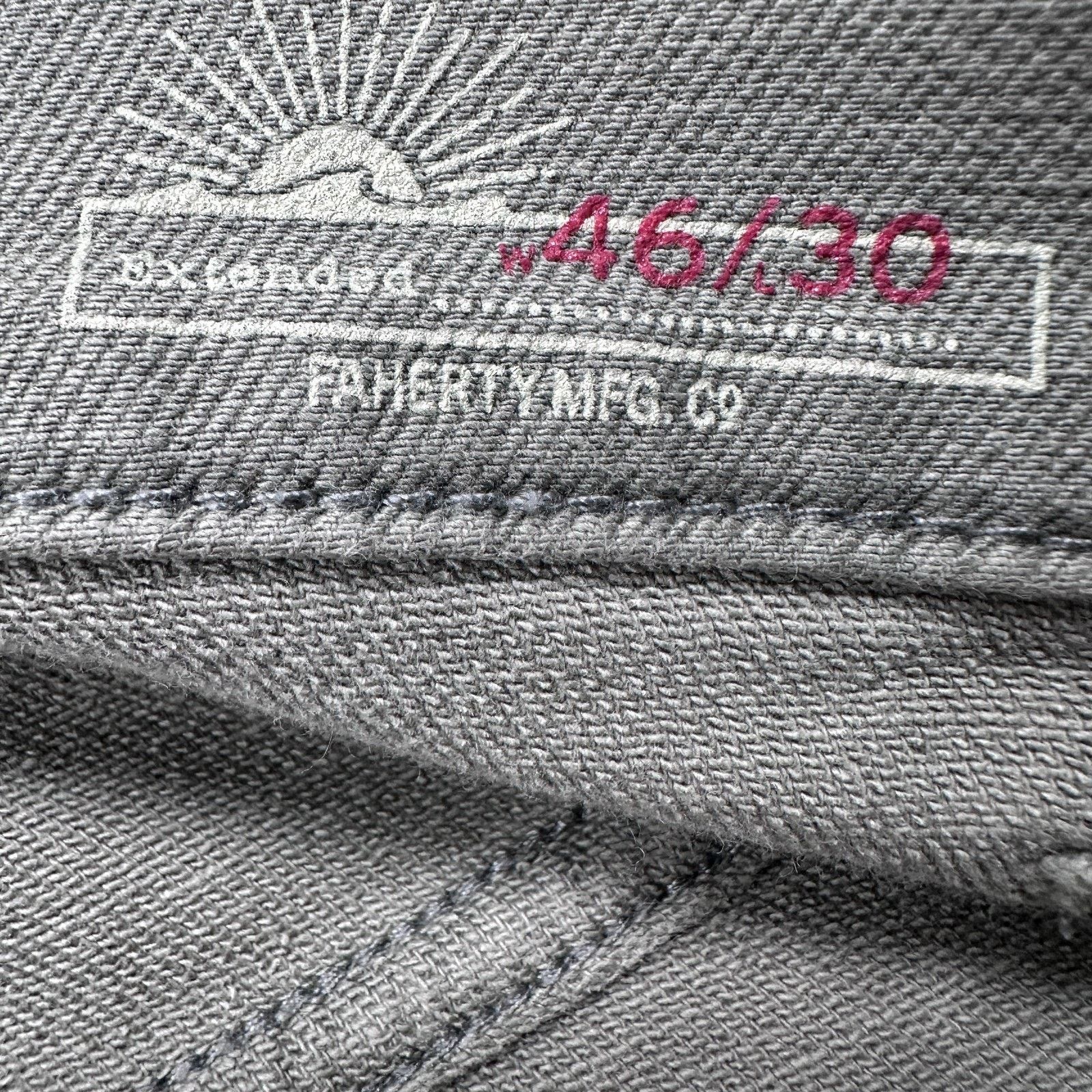 Faherty Faherty Stretch Terry Pants Men’s 46x30 Olive Green Cotton Size US 44 / EU 60 - 5 Thumbnail