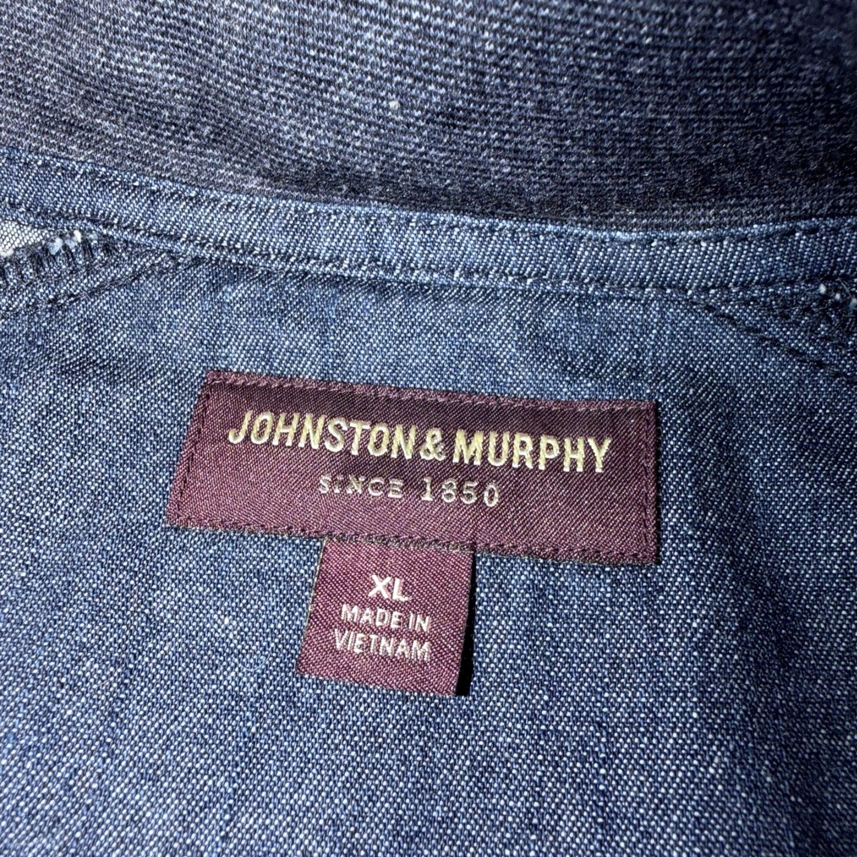 Johnston & Murphy **Mens Johnston Murphy Blue Full Zip Mock Neck Jacket Size XL** User: **Blue Johnston Murphy Mens Full Zip Mock Neck Jacket Size XL** Size US XL / EU 56 / 4 - 4 Thumbnail