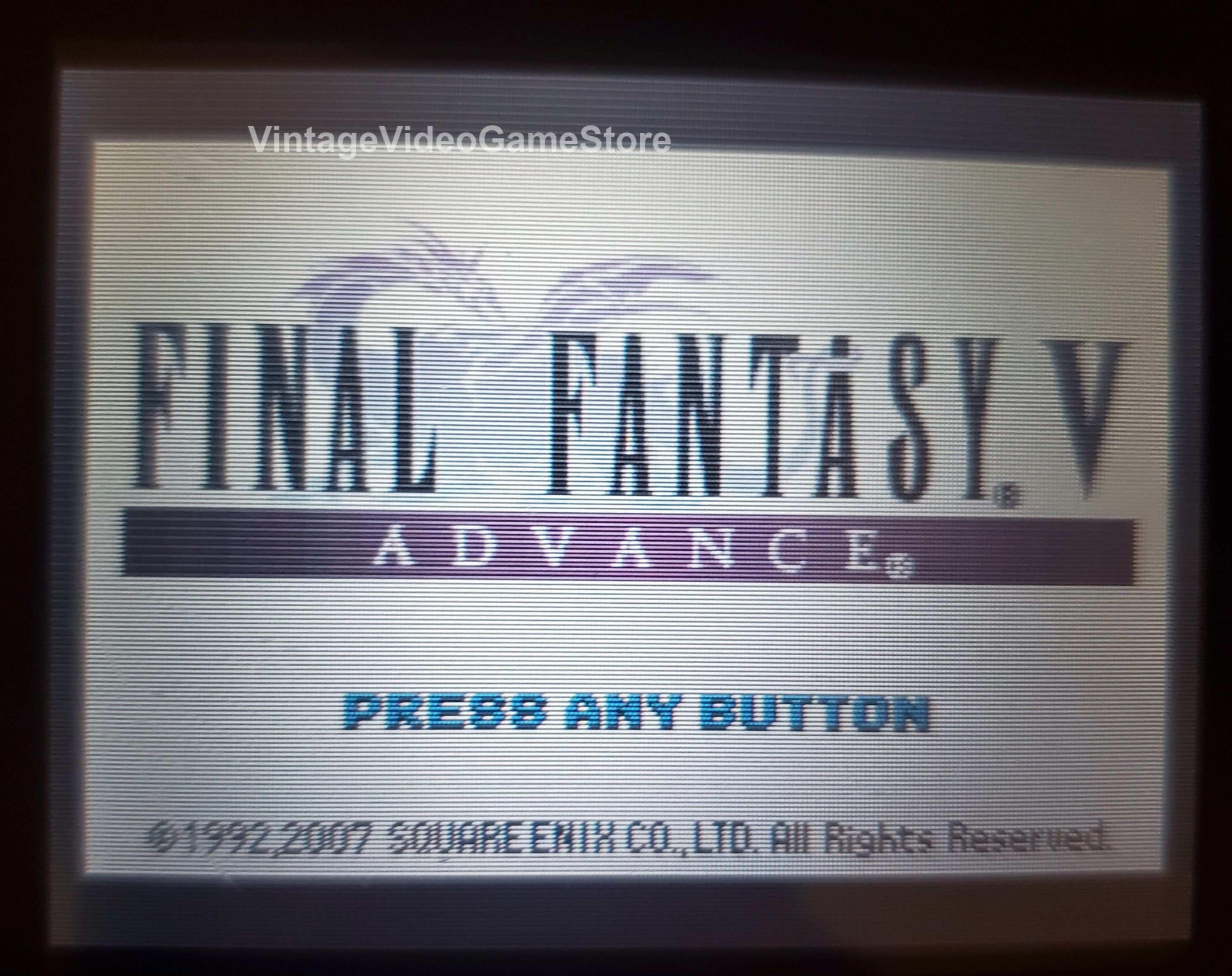 Nintendo Final Fantasy 1, 2, IV, V, VI, Tatics Advance GBA Video Game Size ONE SIZE - 5 Thumbnail