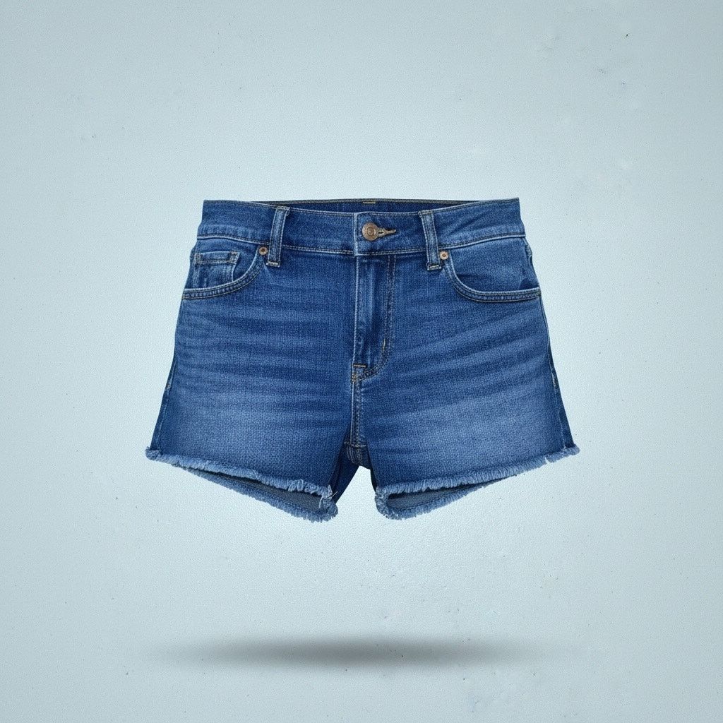 Old Navy Old Navy Women’s Boyfriend Denim Shorts Frayed Size Medium Size 30" / US 8 / IT 44 - 1 Thumbnail