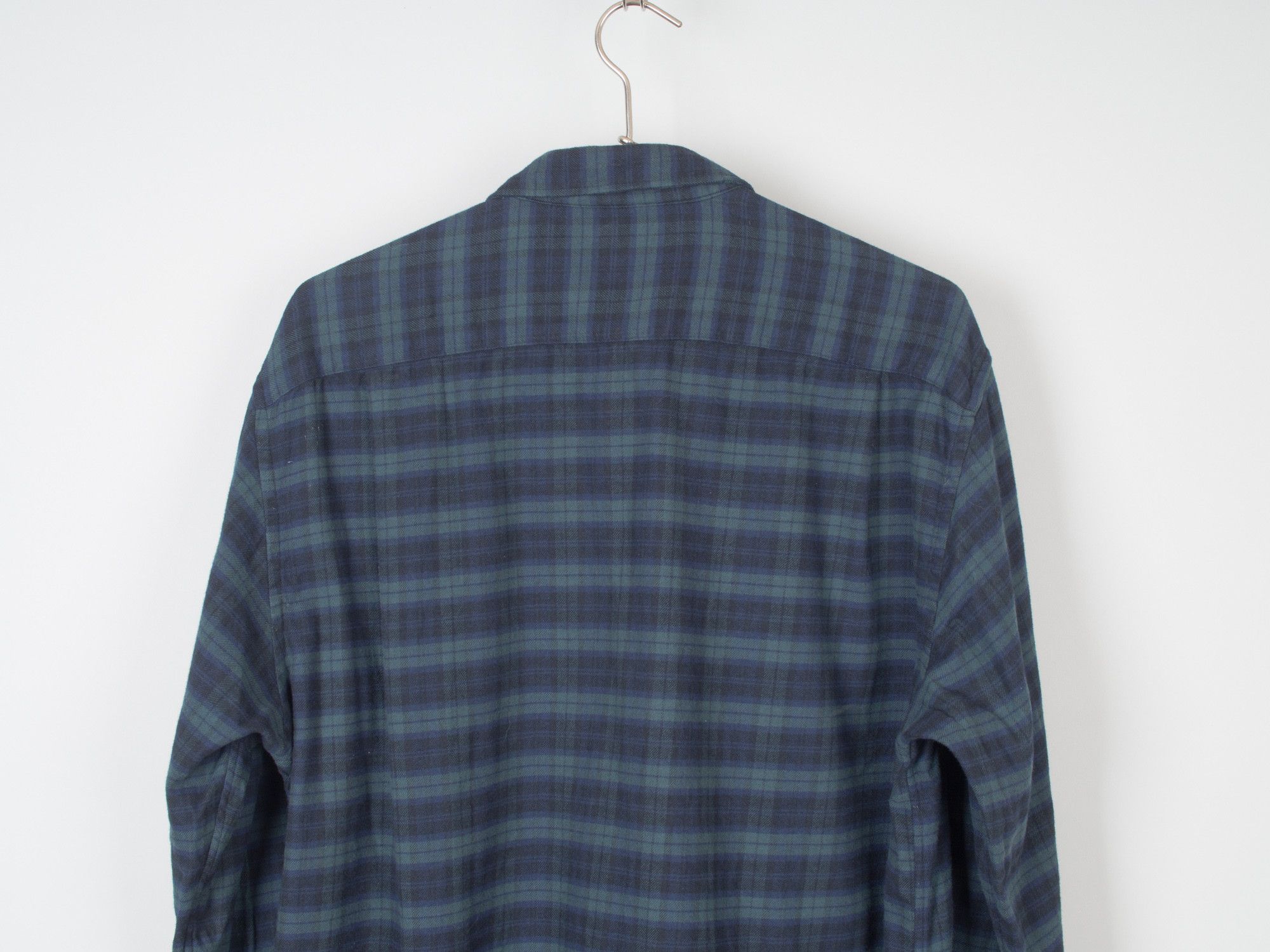 Muji Organic Cotton Blackwatch Tartan Check Plaid Flannel Shirt Size US L / EU 52-54 / 3 - 5 Thumbnail
