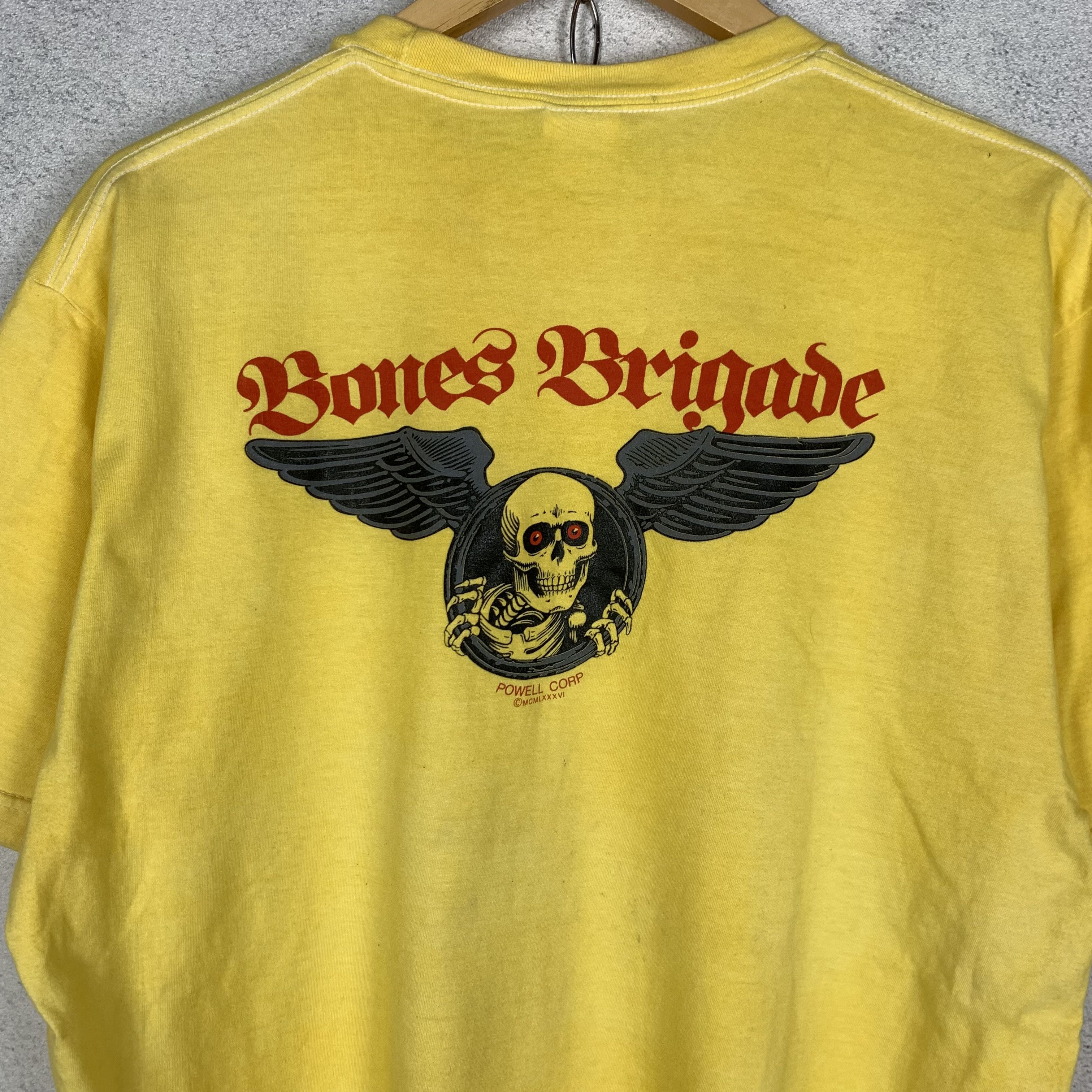 Powell Peralta Vintage Powell Peralta Bones Brigade Tshirt Size US L / EU 52-54 / 3 - 3 Thumbnail