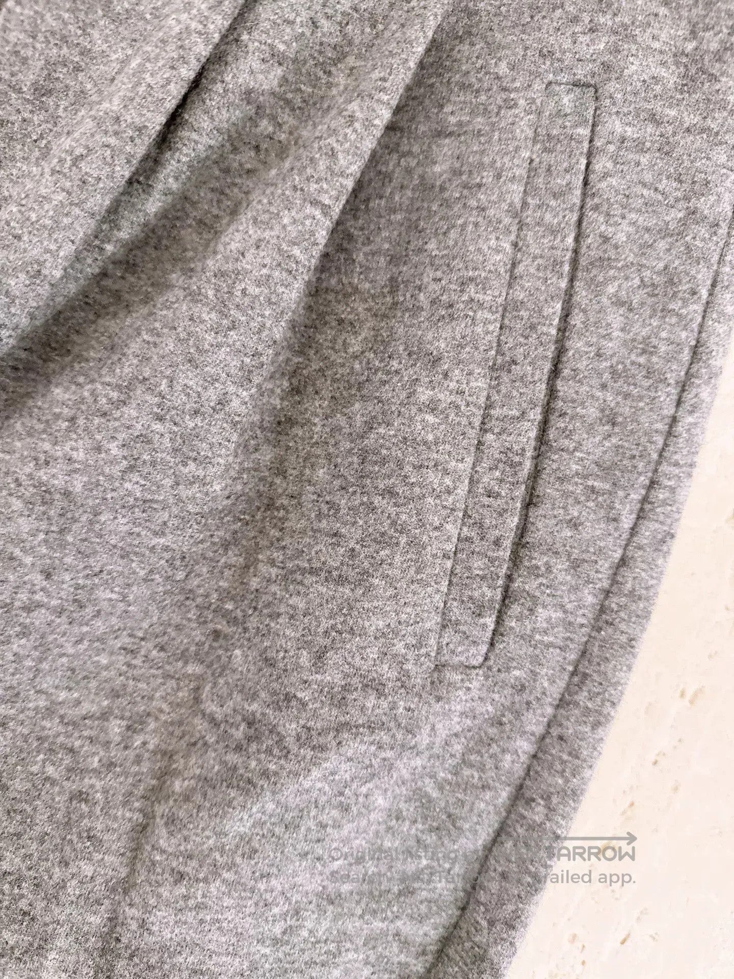 Brunello Cucinelli Brunello Cucinelli Gray Cashmere Pants. Size US 34 / EU 50 - 5 Thumbnail