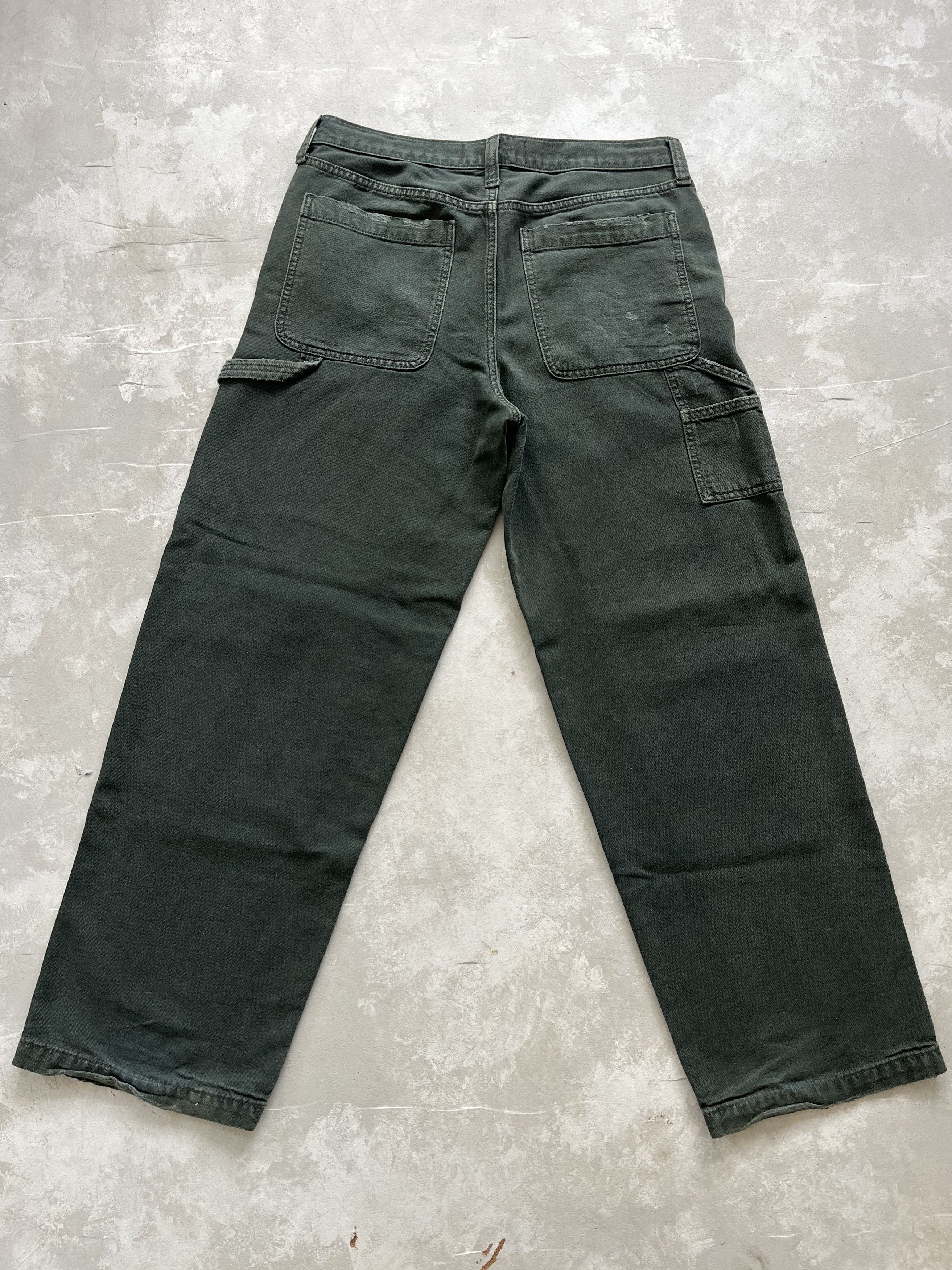 Abercrombie & Fitch Carpenter pant Abercrombie in green Size US 31 - 4 Thumbnail