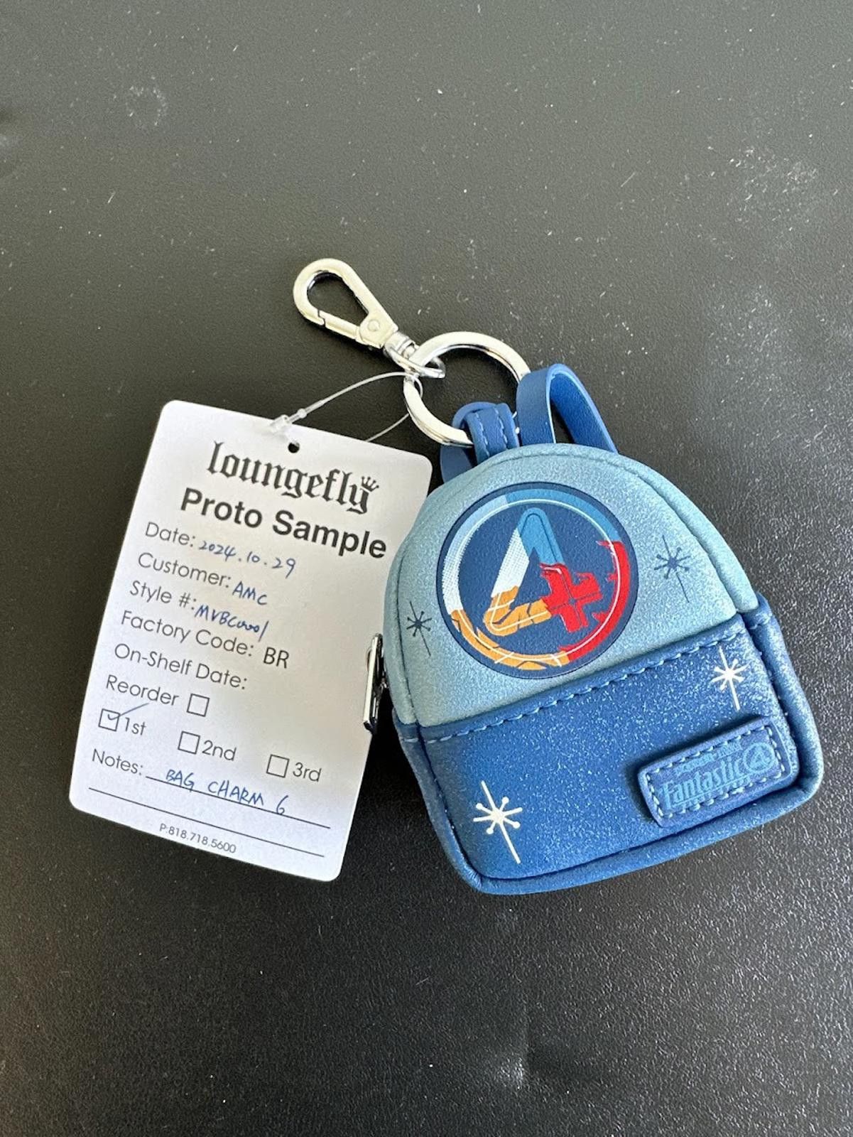 Other RARE Proto Sample Loungefly Fantastic 4 Keychain Backpack Size ONE SIZE - 1 Preview