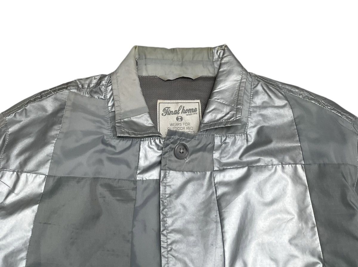 Final Home Rare Design Vintage Final Home Matellic Nylon Jacket 2000s Size US M / EU 48-50 / 2 - 3 Thumbnail