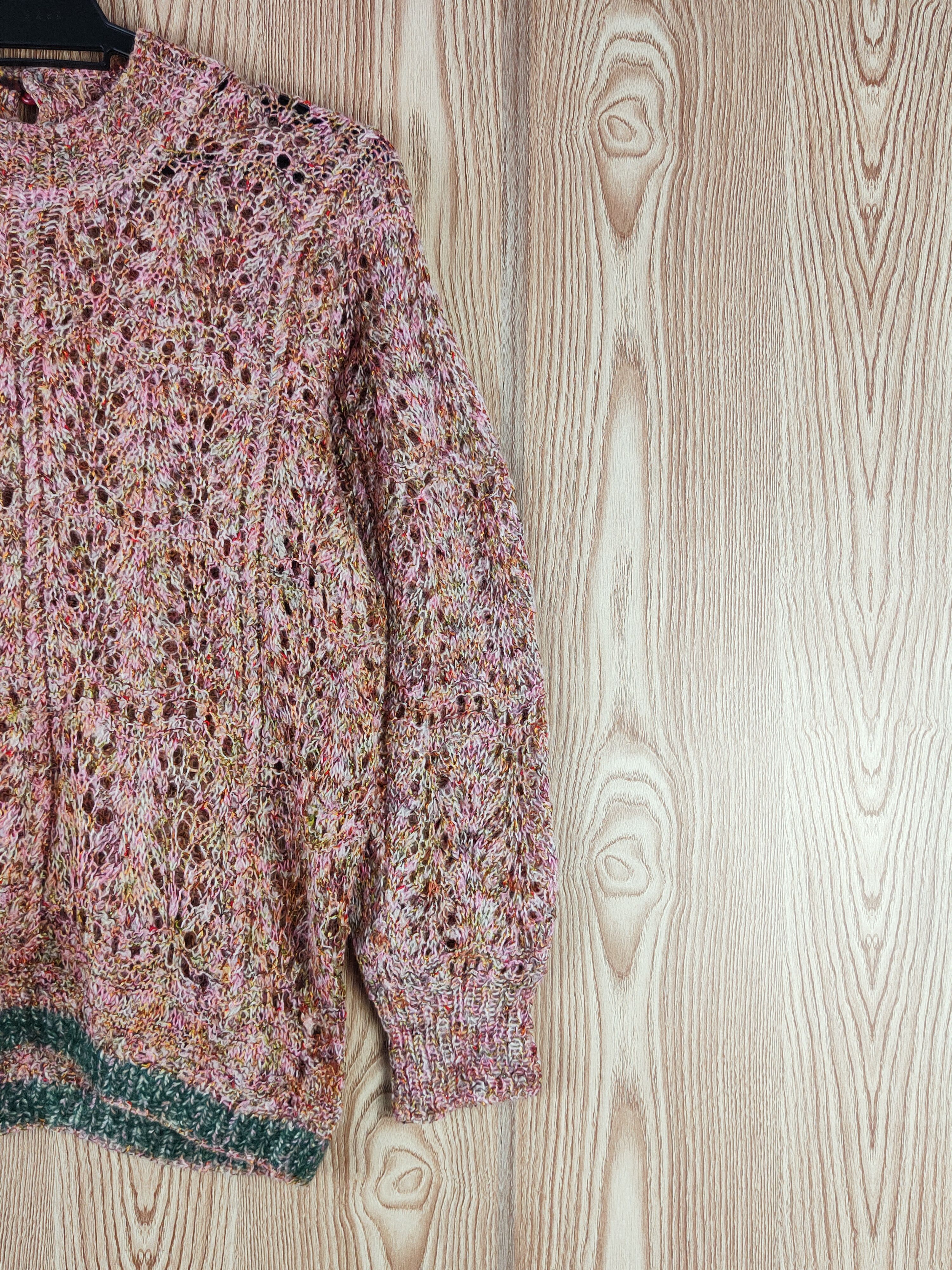 Japanese Brand Japanese Brand Mix Color Knitwear Sweatshirts #W053 Size M / US 6-8 / IT 42-44 - 5 Thumbnail