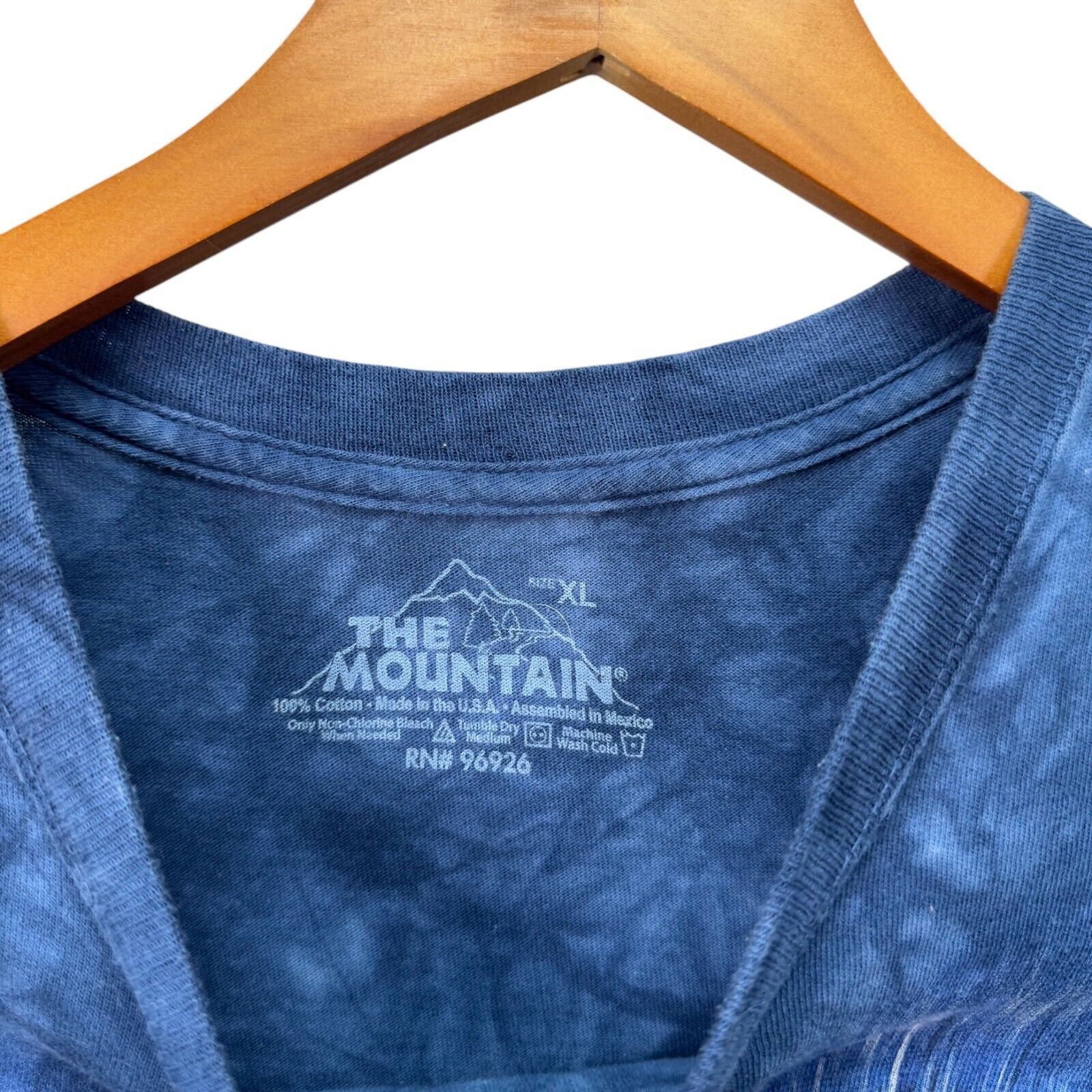The Mountain The Mountain Blue Bird Face T Shirt Men’s Tie Dye XL Size US XL / EU 56 / 4 - 4 Thumbnail