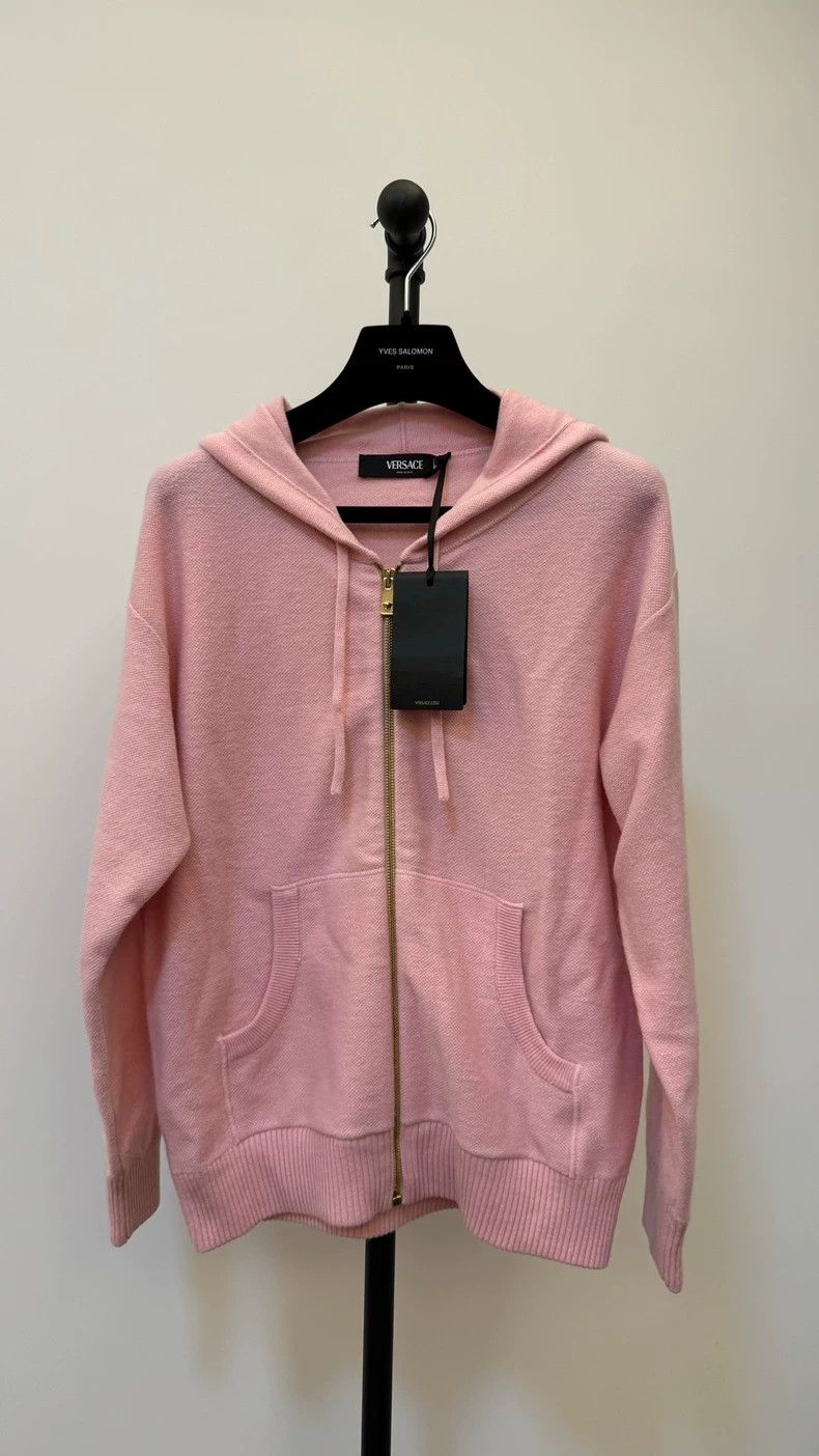 Versace Versace Hooded cardigan sweatshirt Size S / US 4 / IT 40 - 1 Thumbnail