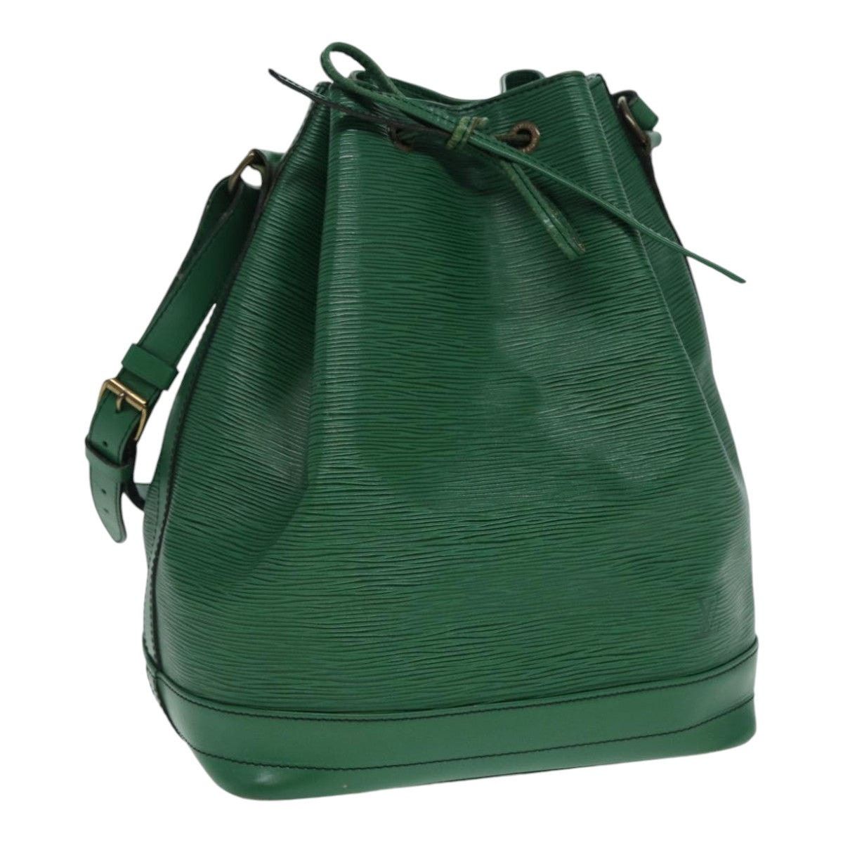 Louis Vuitton Epi Noe Shoulder Bag Green M44004, Women's