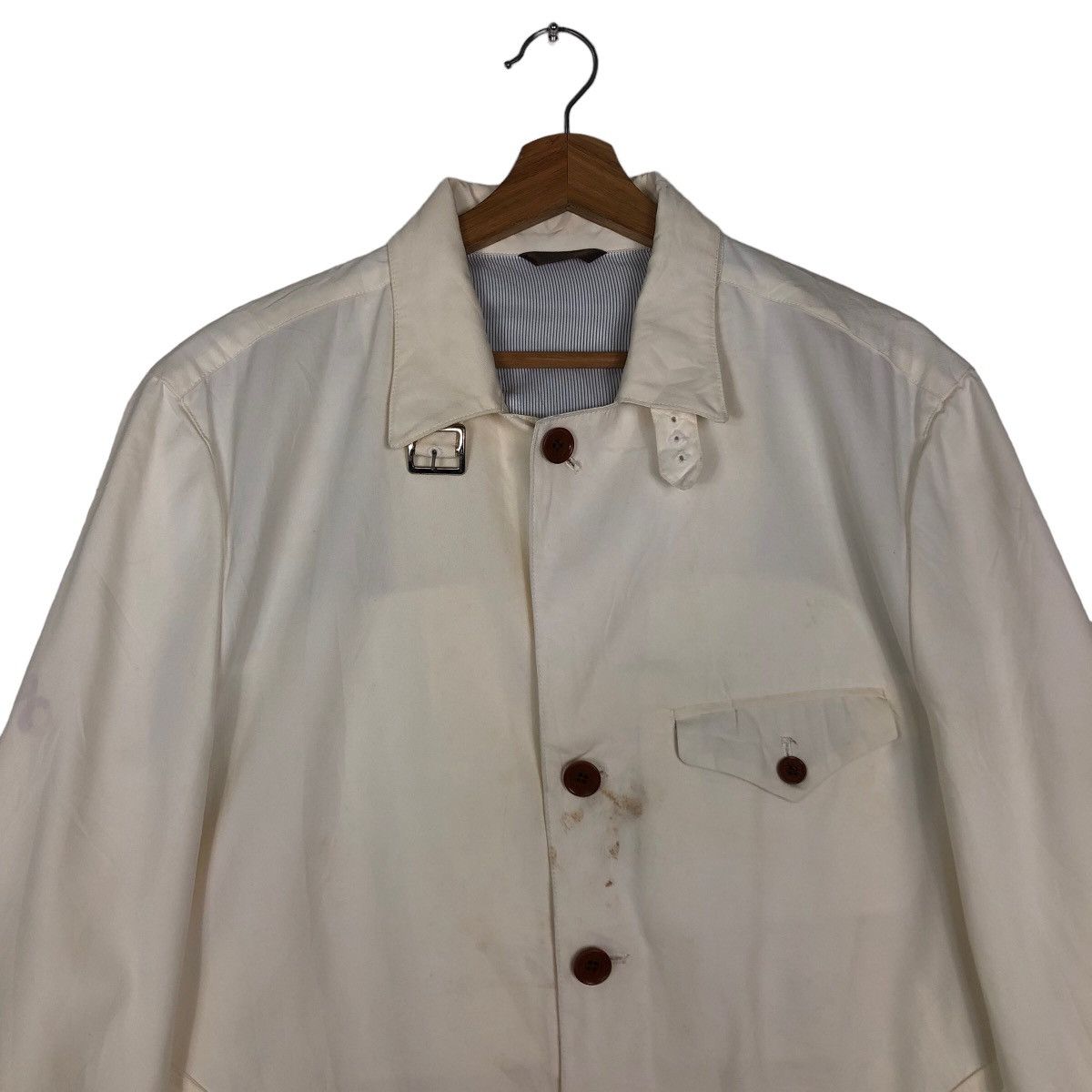 Issey Miyake 🔥Male & Co Issey Miyake Japan Chore Work Jacket Size US L / EU 52-54 / 3 - 3 Thumbnail