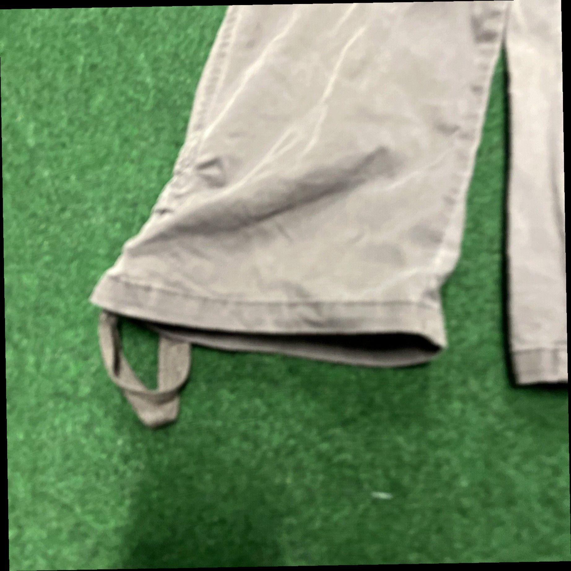 Lee Lee Just Below the Waist Stretch Gray Cuffed Capri Size 6 Size ONE SIZE - 2 Thumbnail