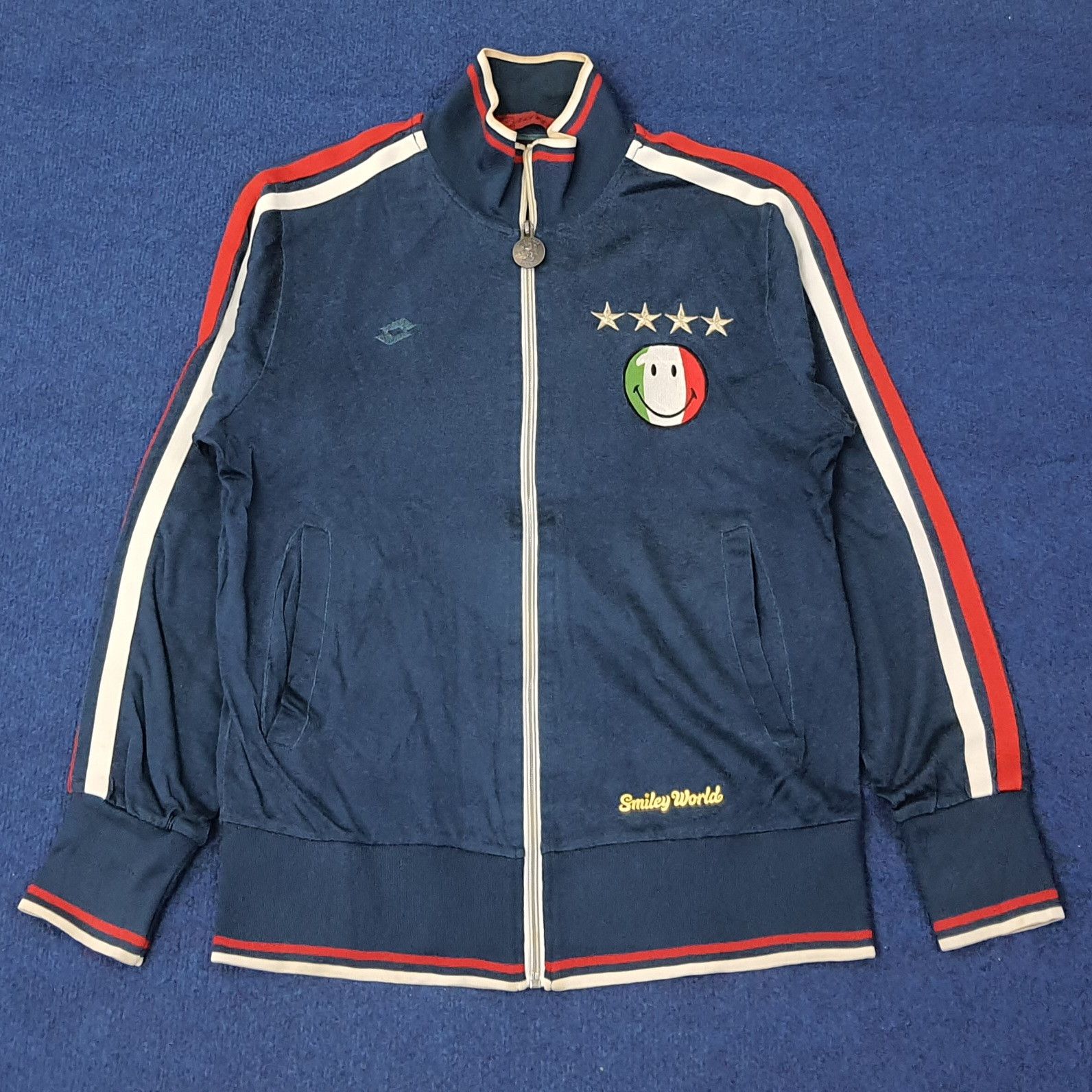 Lotto Sport Vintage Lotto Italia Zipper Track Suit C254N28 Size US M / EU 48-50 / 2 - 1 Thumbnail
