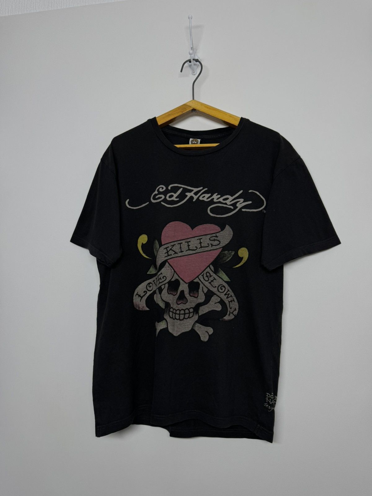 Ed Hardy Vintage Y2k Rare Ed Hardy T-Shirt 00’s Size US S / EU 44-46 / 1 - 5 Thumbnail