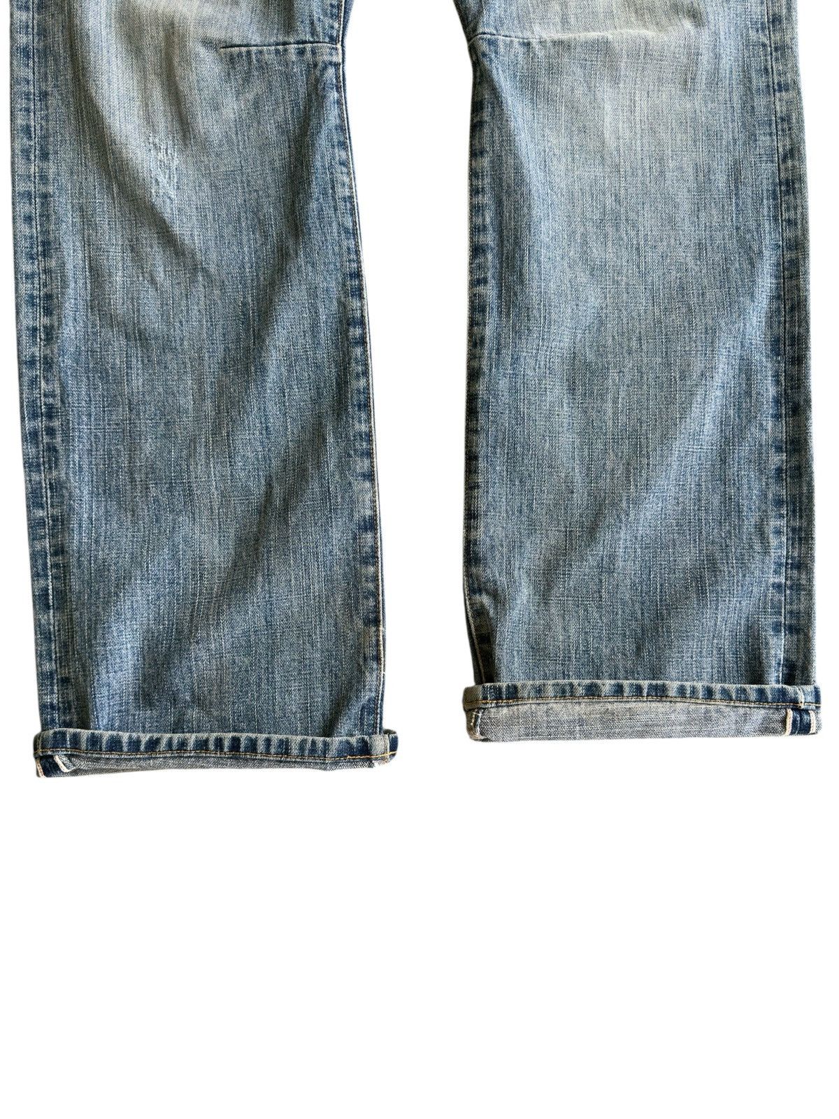 Japanese Brand Selvedge Denim Gland Edge Light Blue🎌💥 Size US 34 / EU 50 - 5 Thumbnail
