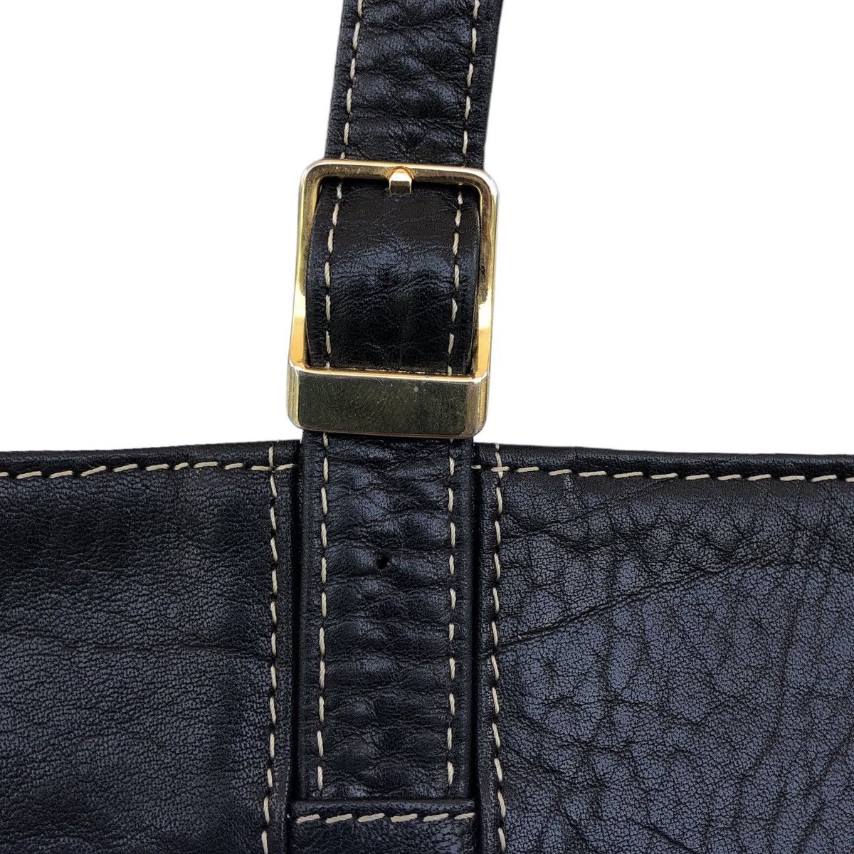 Japanese Brand Mode Kaoru Genuine Leather Tote Bag Size ONE SIZE - 12 Thumbnail