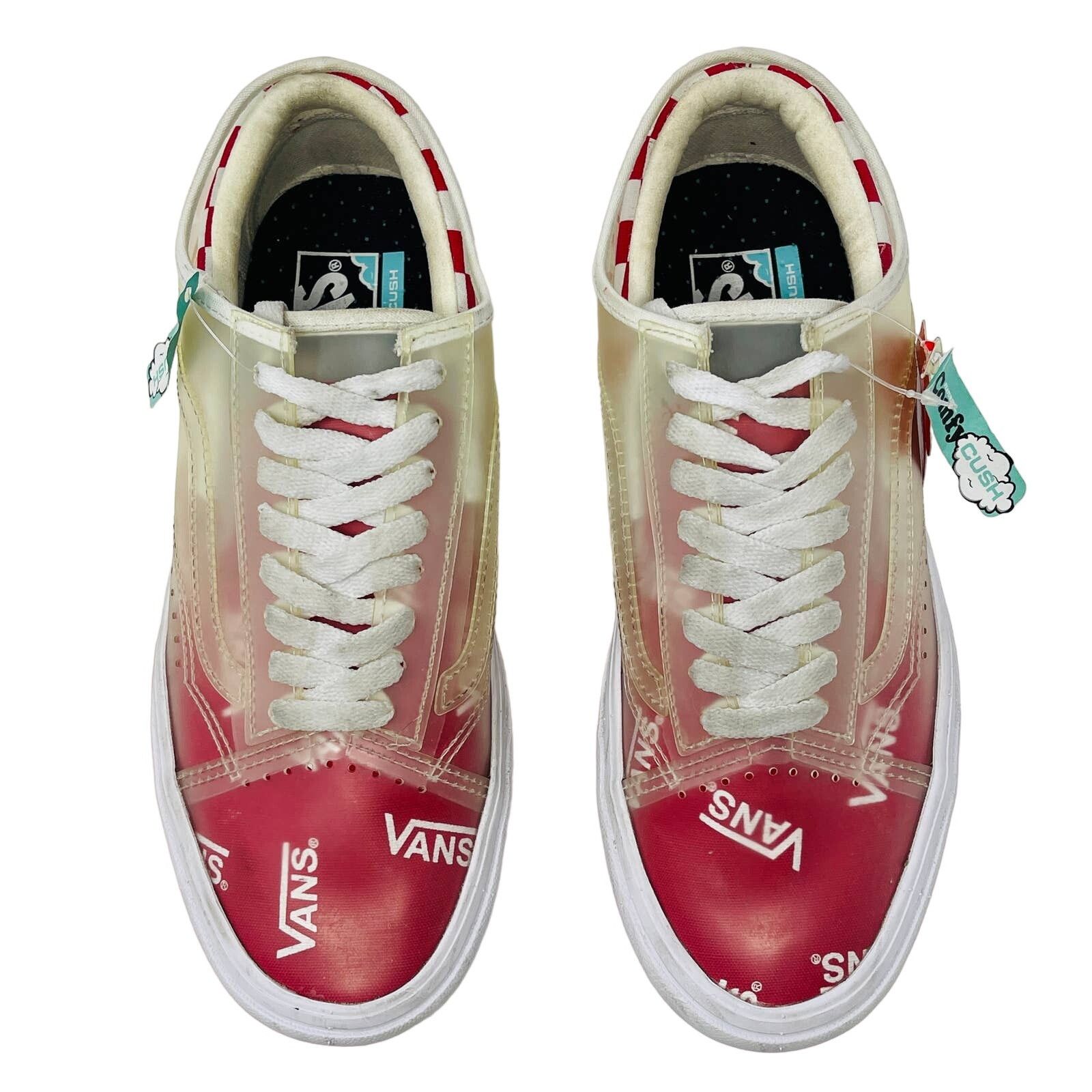 Vans VANS ComfyCush Slip-Skool Checkerboard Clear M7 W8.5 Size US 7 / EU 40 - 7 Thumbnail