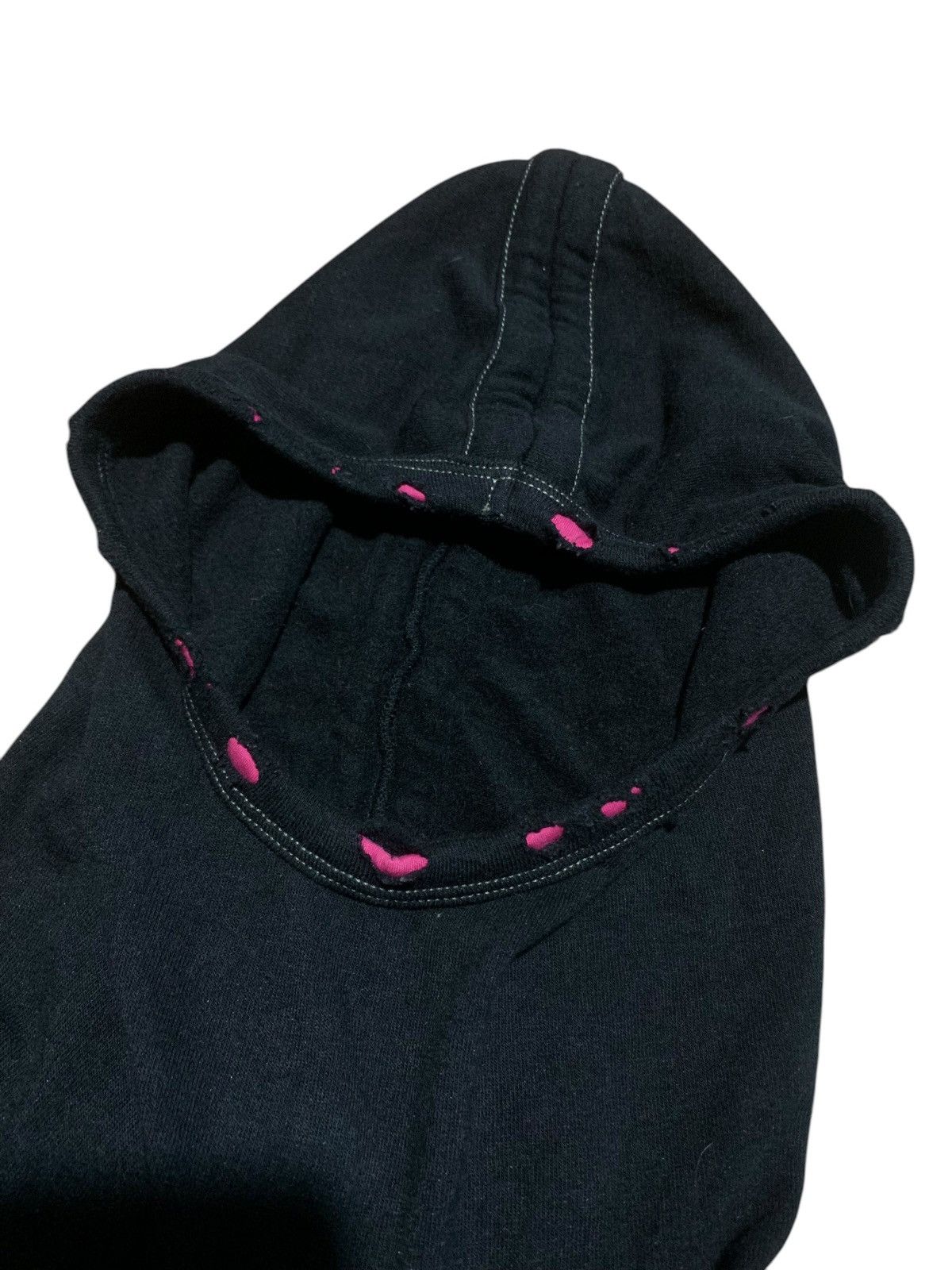 If Six Was Nine PPFM eastern rock balaclava ninja distressed hoodie Size US M / EU 48-50 / 2 - 7 Thumbnail