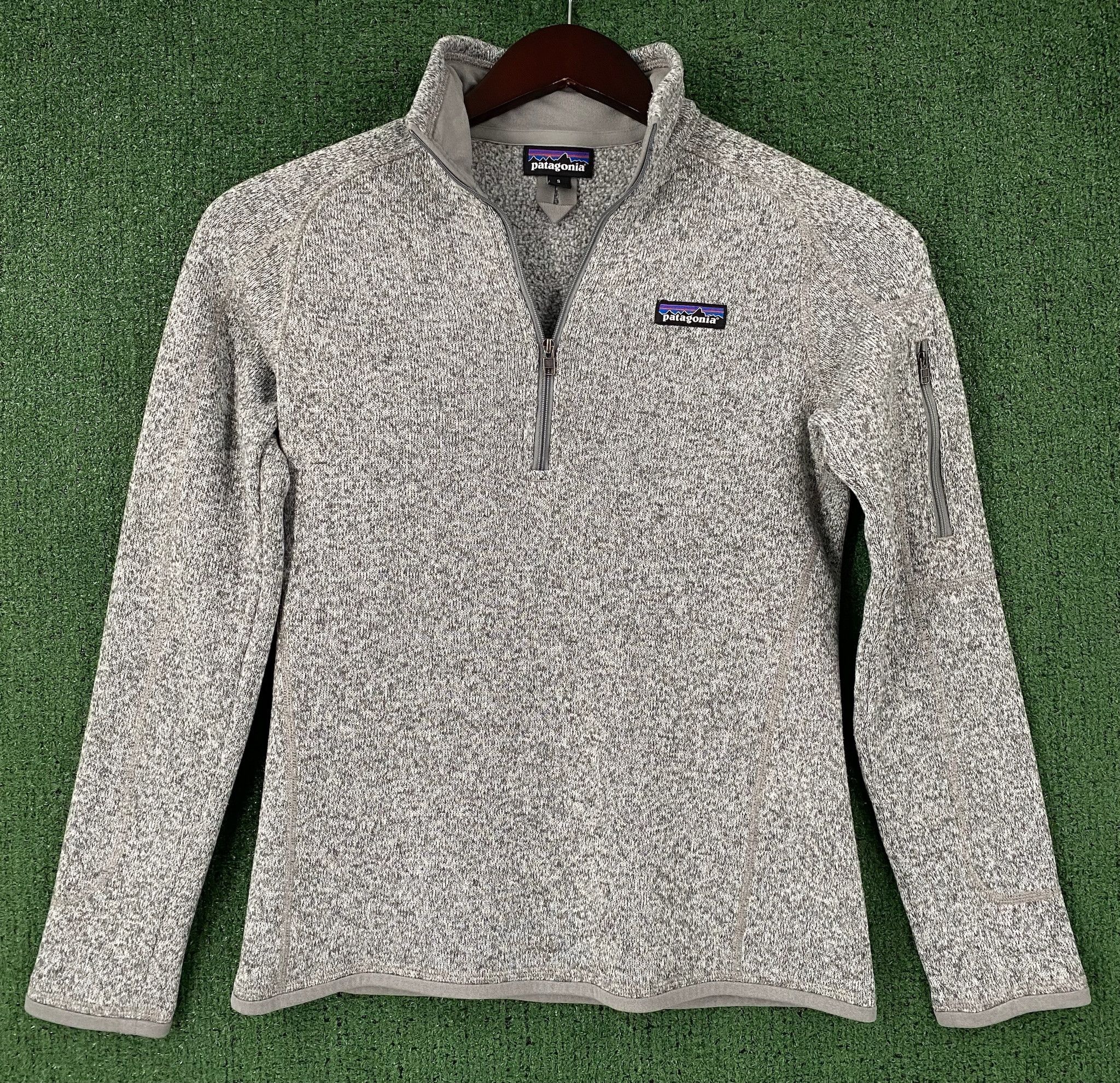 Patagonia Patagonia Better Sweater 1/4 Zip Heather Grey Jacket Small Size S / US 4 / IT 40 - 1 Thumbnail