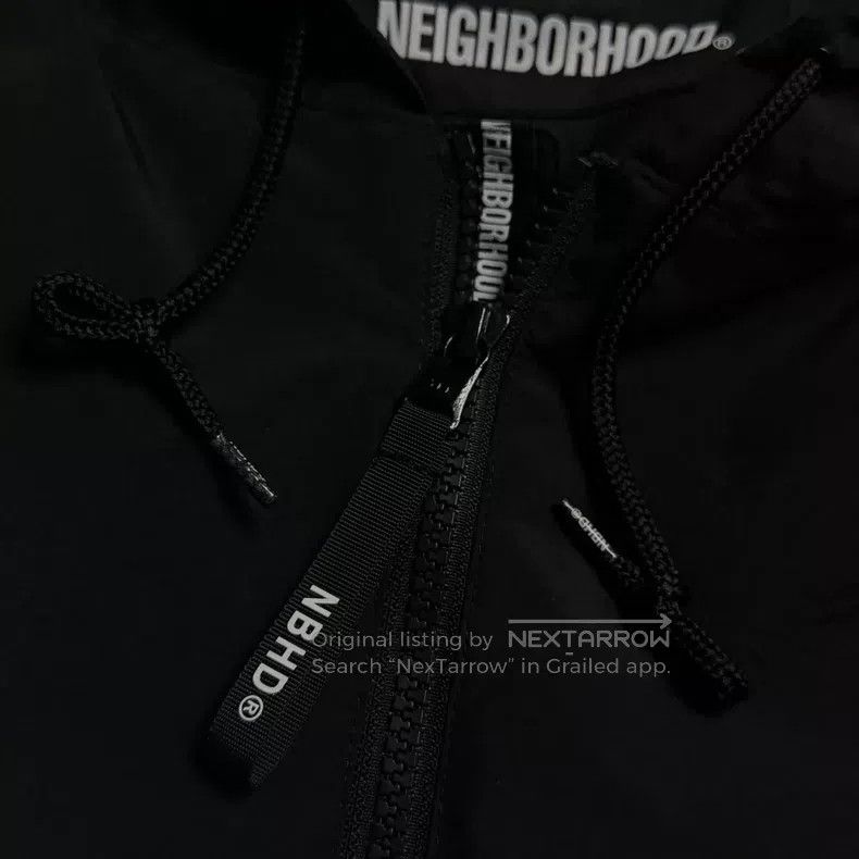 Neighborhood Neighborhood 20AW ANORAK Nylon Hooded Semi-Zip Windbreaker Size US L / EU 52-54 / 3 - 5 Thumbnail