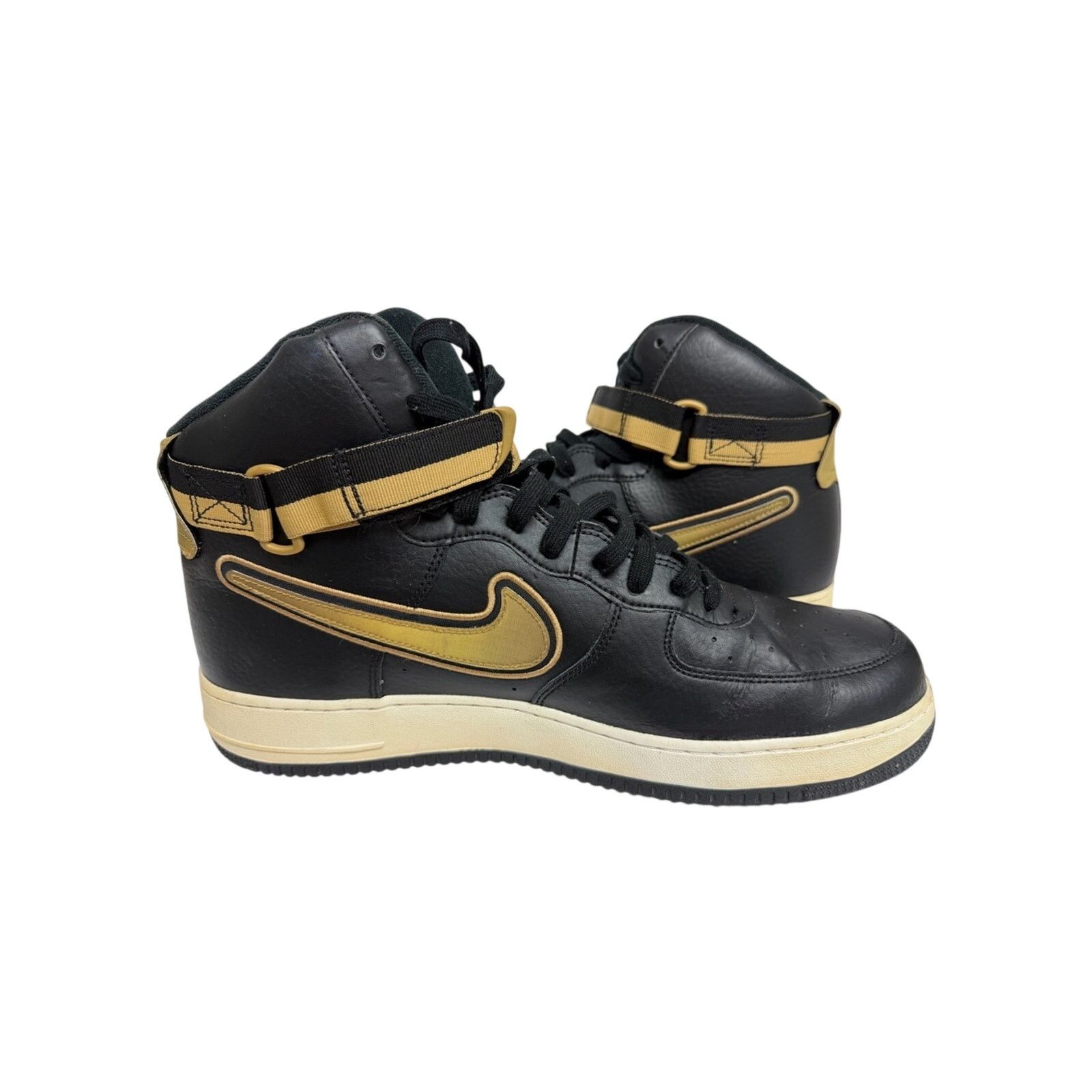 Nike Nike Air Force 1 High '07 LV8 Sport x NBA Metallic Gold Size US 15 / EU 48 - 4 Thumbnail