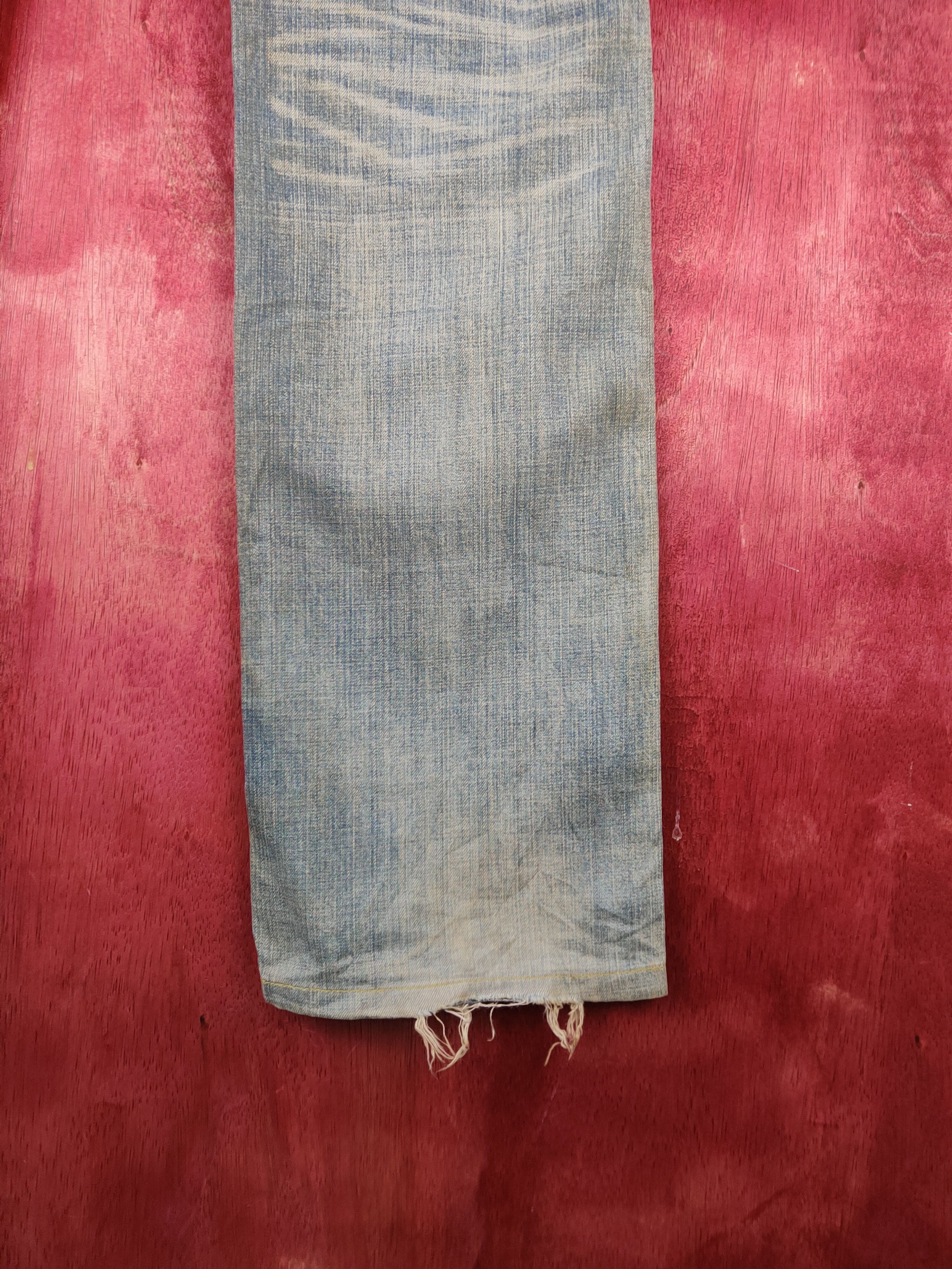 ADAM ET ROPE Adam et Rope Blue Faded Multipocket Denim #S1528 Size US 31 - 11 Thumbnail