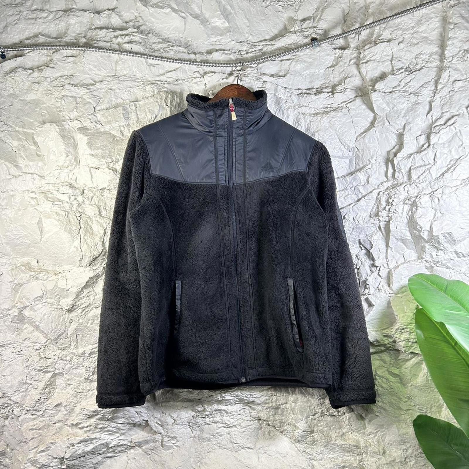 Nike ACG VTG Nike ACG Fleece Full Zip Jacket Size Medium Size S / US 4 / IT 40 - 2 Thumbnail