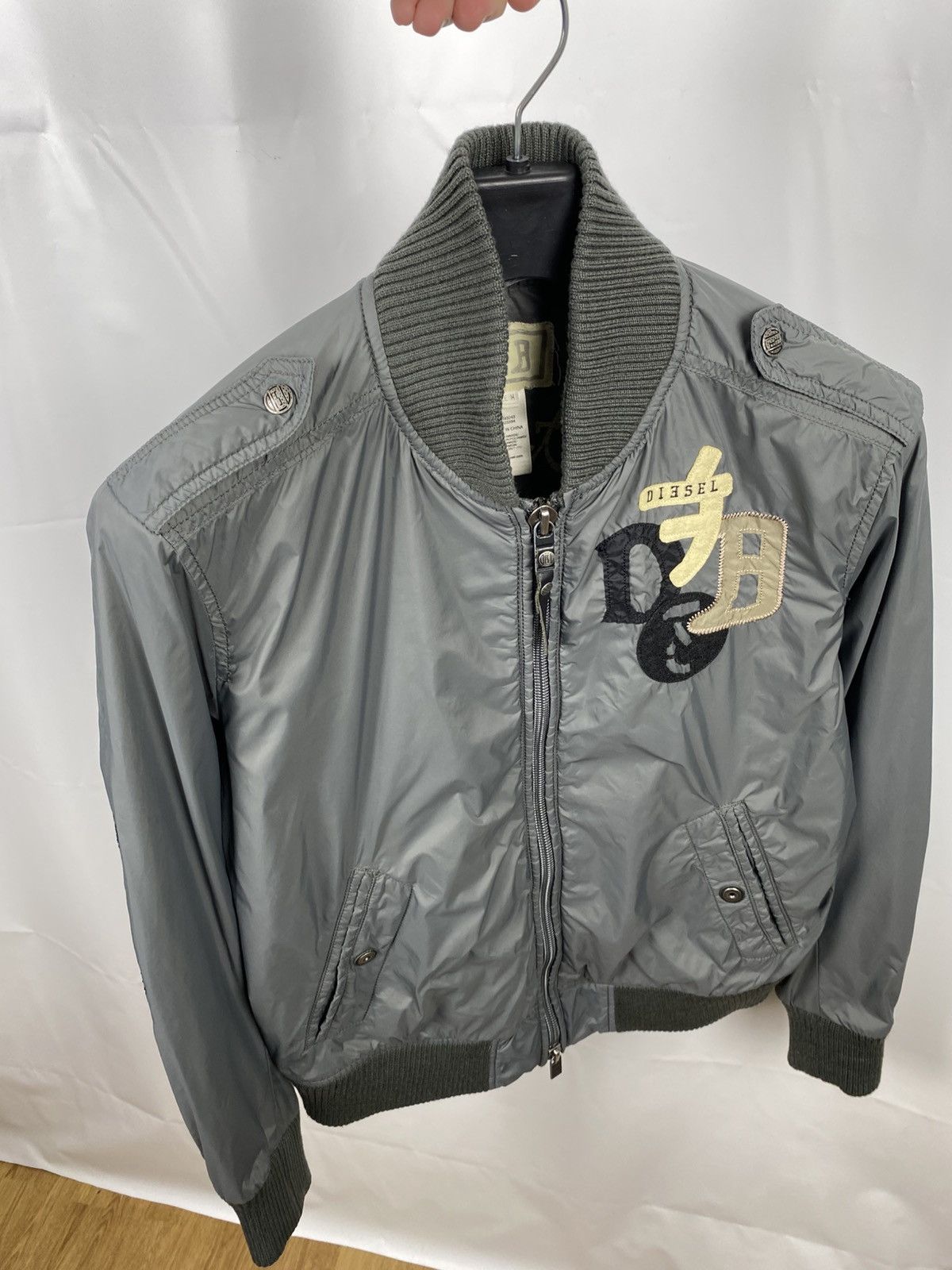 Diesel × Vintage Vintage Diesel 00s Bomber Jacket Men Y2K size M Size US M / EU 48-50 / 2 - 7 Thumbnail