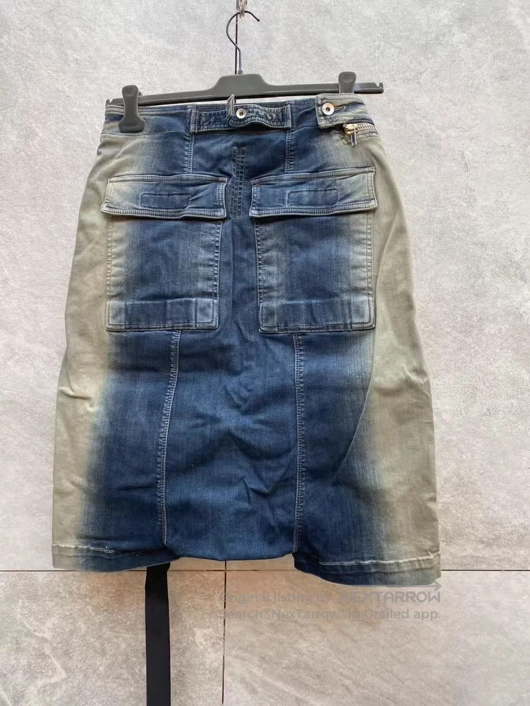 Rick Owens Rick Owens Distressed Denim Cargo Shorts. Size US 30 / EU 46 - 2 Thumbnail