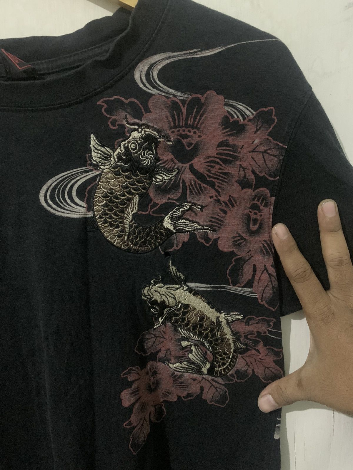 If Six Was Nine × KMRii × Le Grande Bleu (L.G.B.) Long Sleeve Japanese brand yakuza styel Size US M / EU 48-50 / 2 - 5 Thumbnail