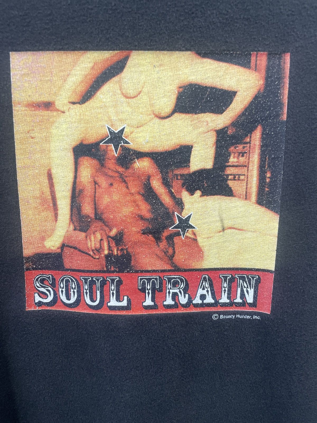 Bounty Hunter × Vintage Porn Star Shirt Soul Train Skate Nudity Bounty Hunter VTG Size US L / EU 52-54 / 3 - 2 Thumbnail