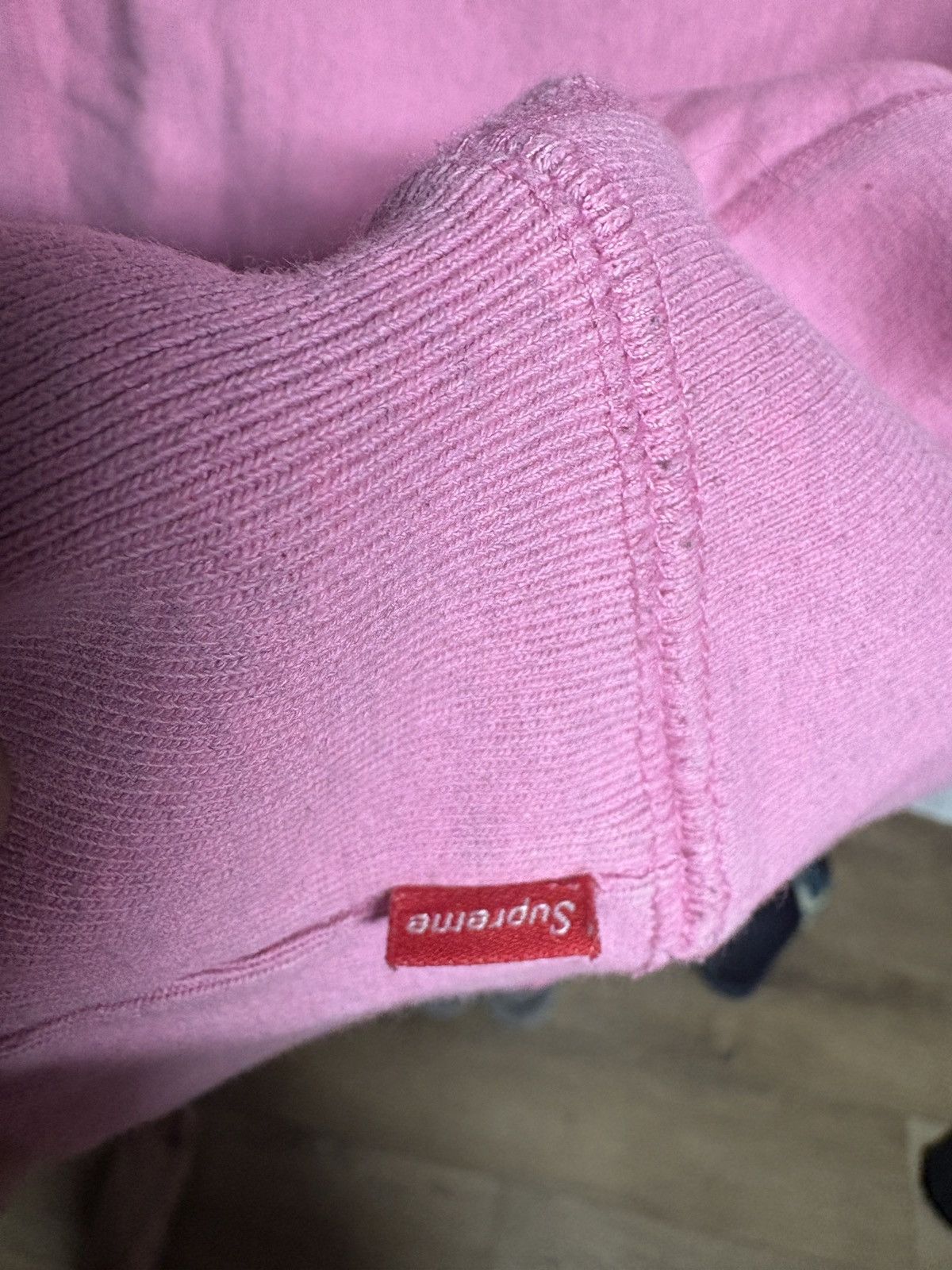 Supreme SUPREME BOX LOGO CREWNECK SWEATSHIRT PINK SIZE MEDIUM 2015 Size US M / EU 48-50 / 2 - 7 Thumbnail