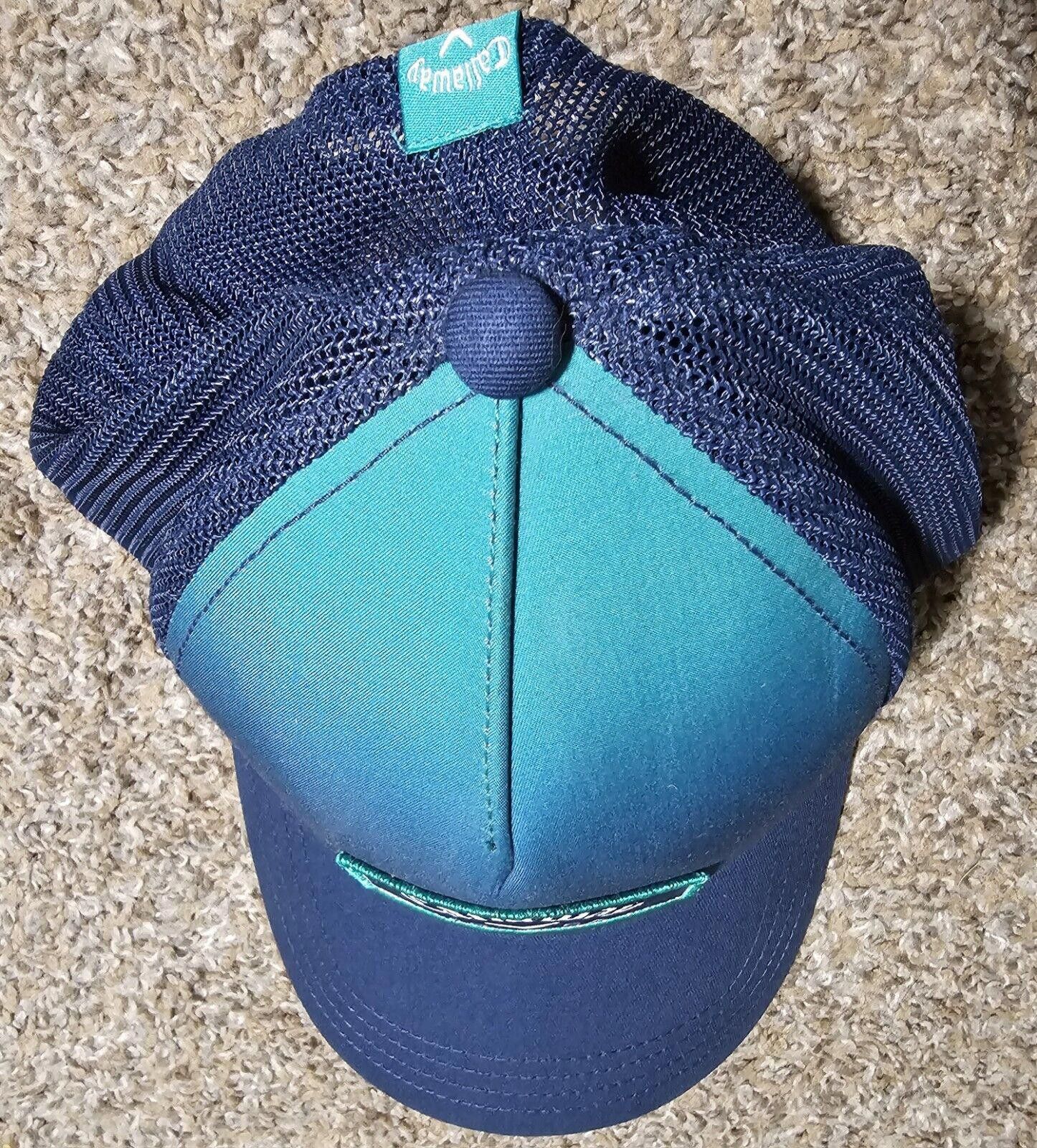 Callaway Callaway Golf Trucker Hat SD CA California Original Blue Size ONE SIZE - 5 Thumbnail