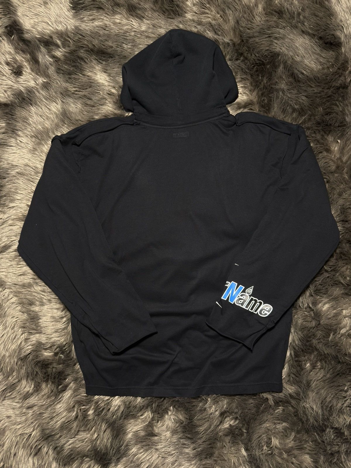 Vetements SS19 Double Layered Company Name Hoodie Size US S / EU 44-46 / 1 - 12 Thumbnail